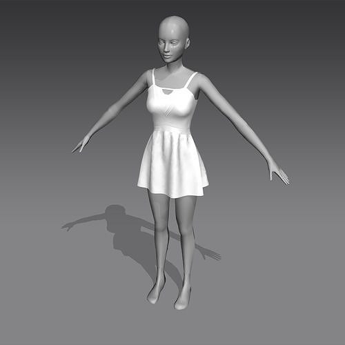 Cloth1 - Marvelous Designer 3D model