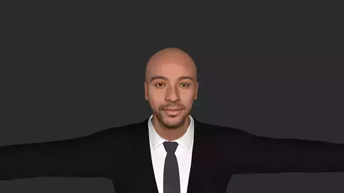 Aj dillon  Hyper Realistic Full Body Fully Rigged 3D Character