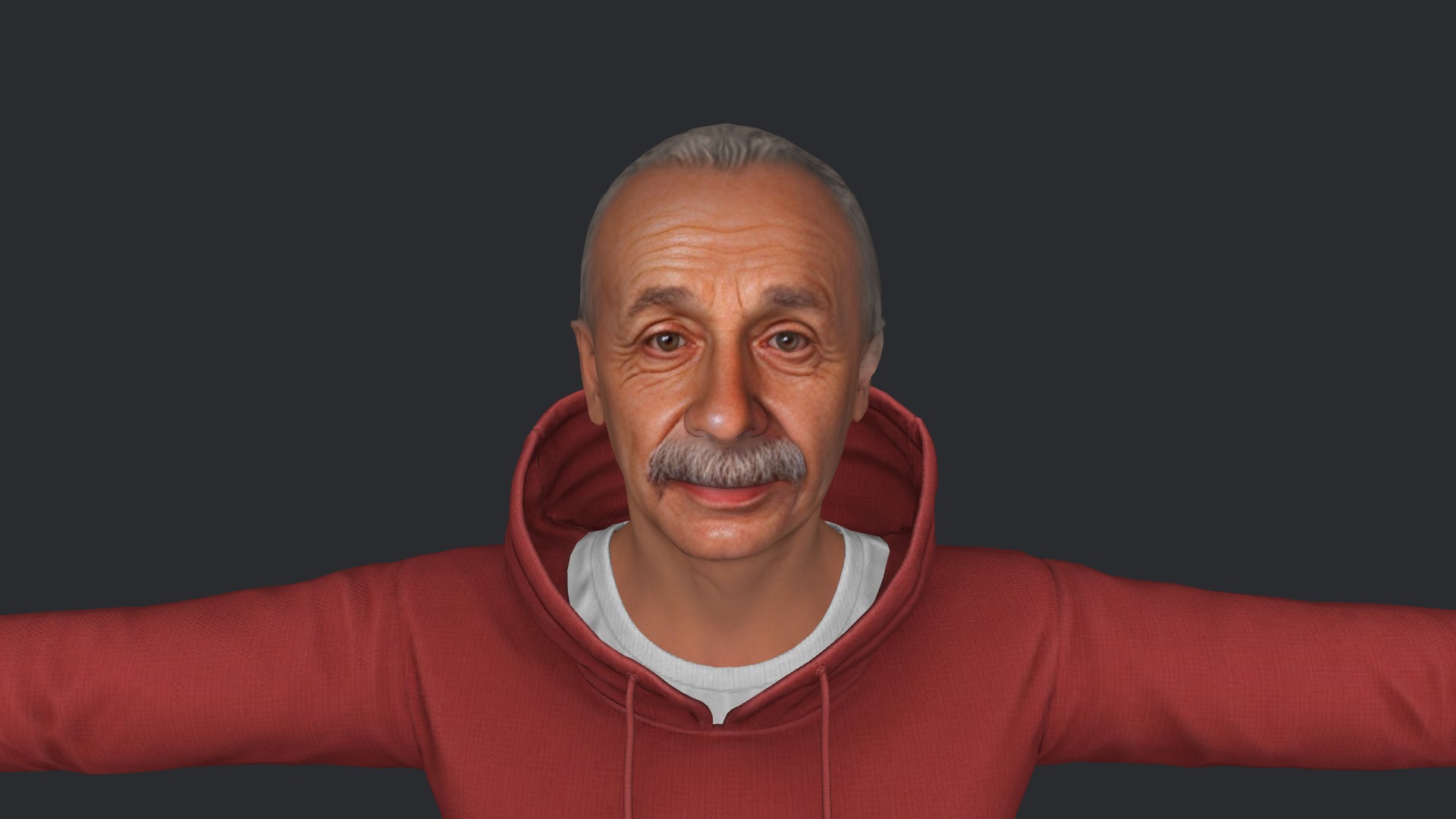 3D model Albert Einstein Hyper Realistic Full Body Fully Rigged ...