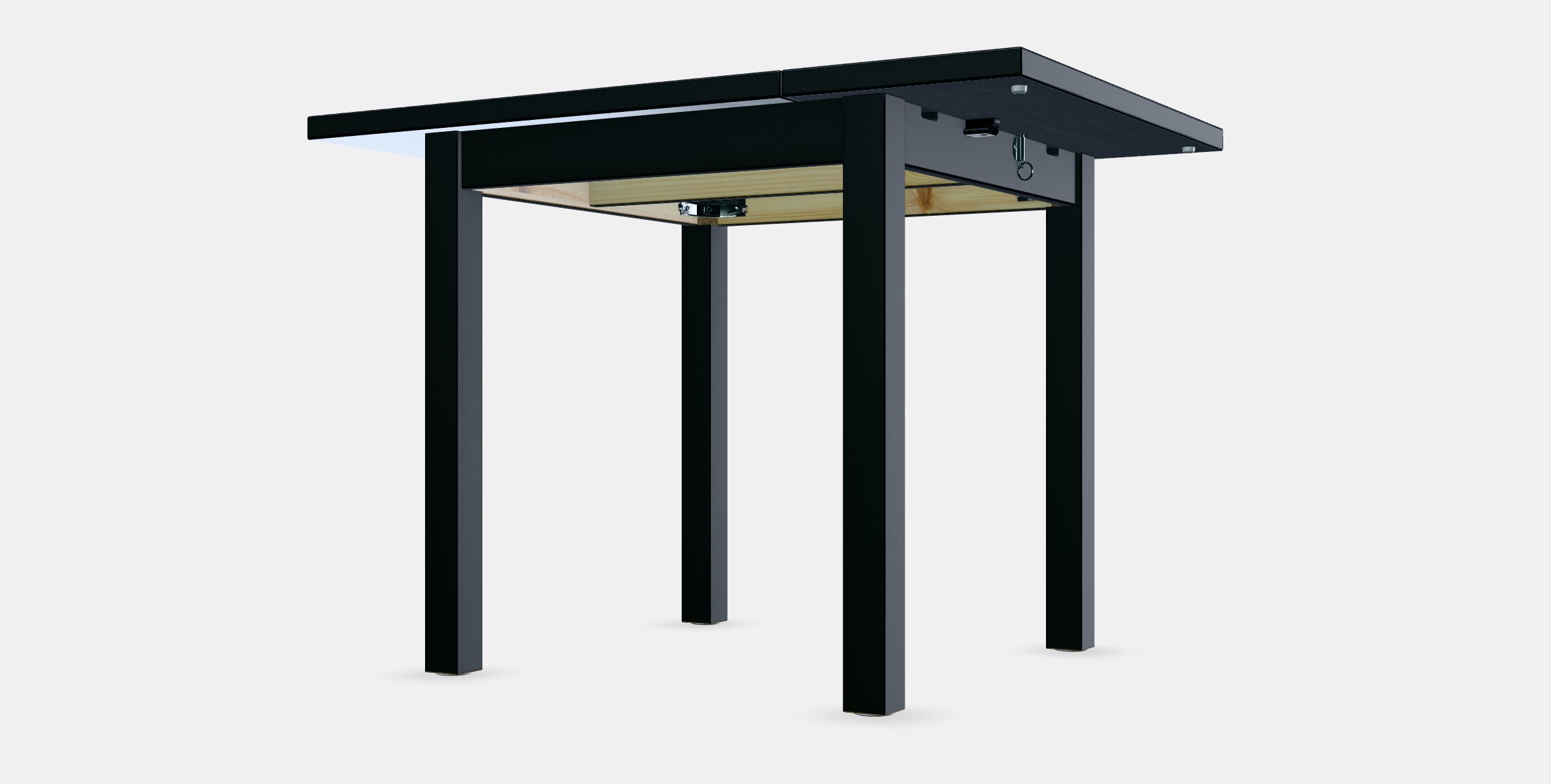 NORDVIKEN Drop-leaf table Low-poly 3D model_13