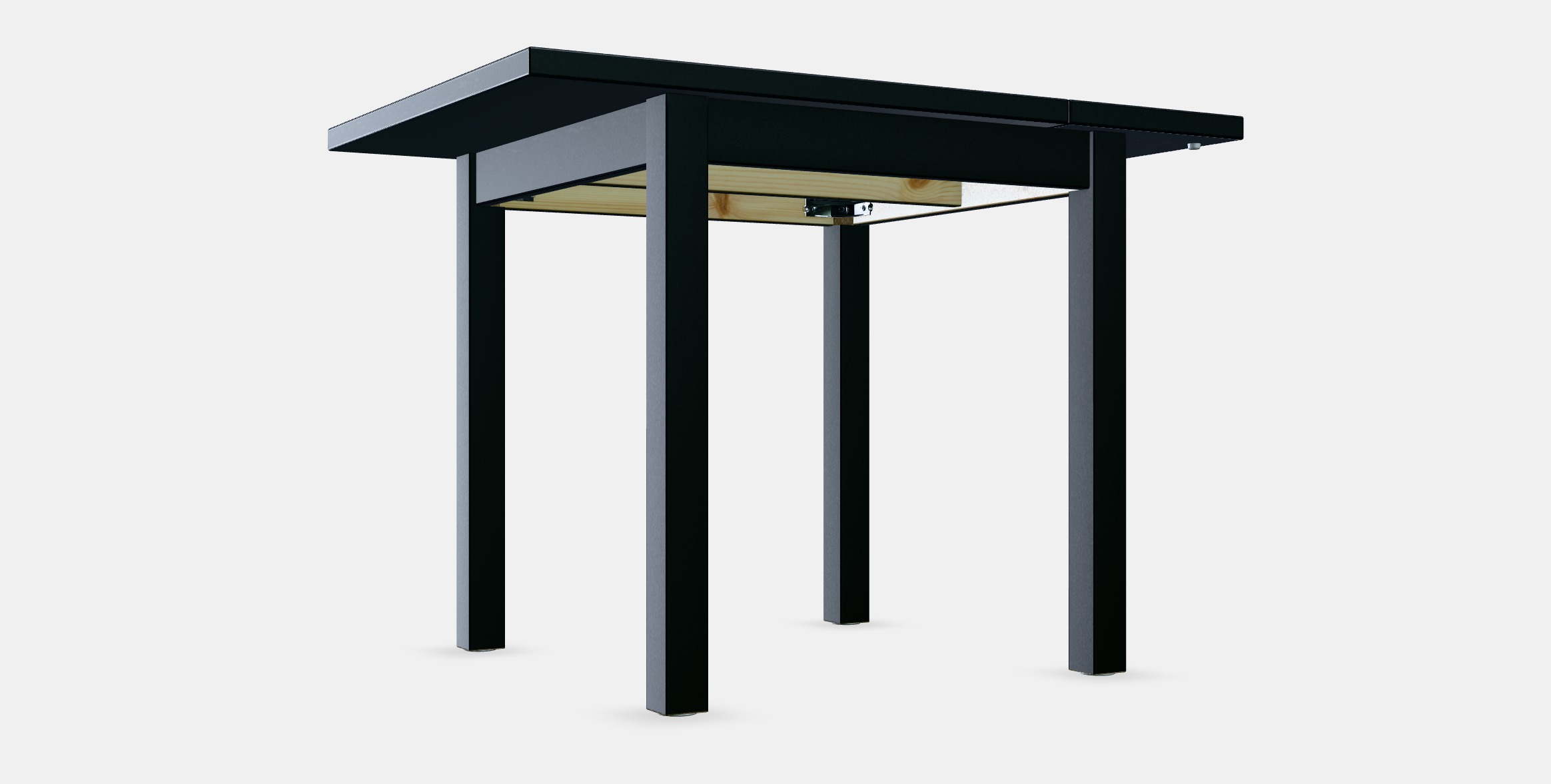 NORDVIKEN Drop-leaf table Low-poly 3D model_7