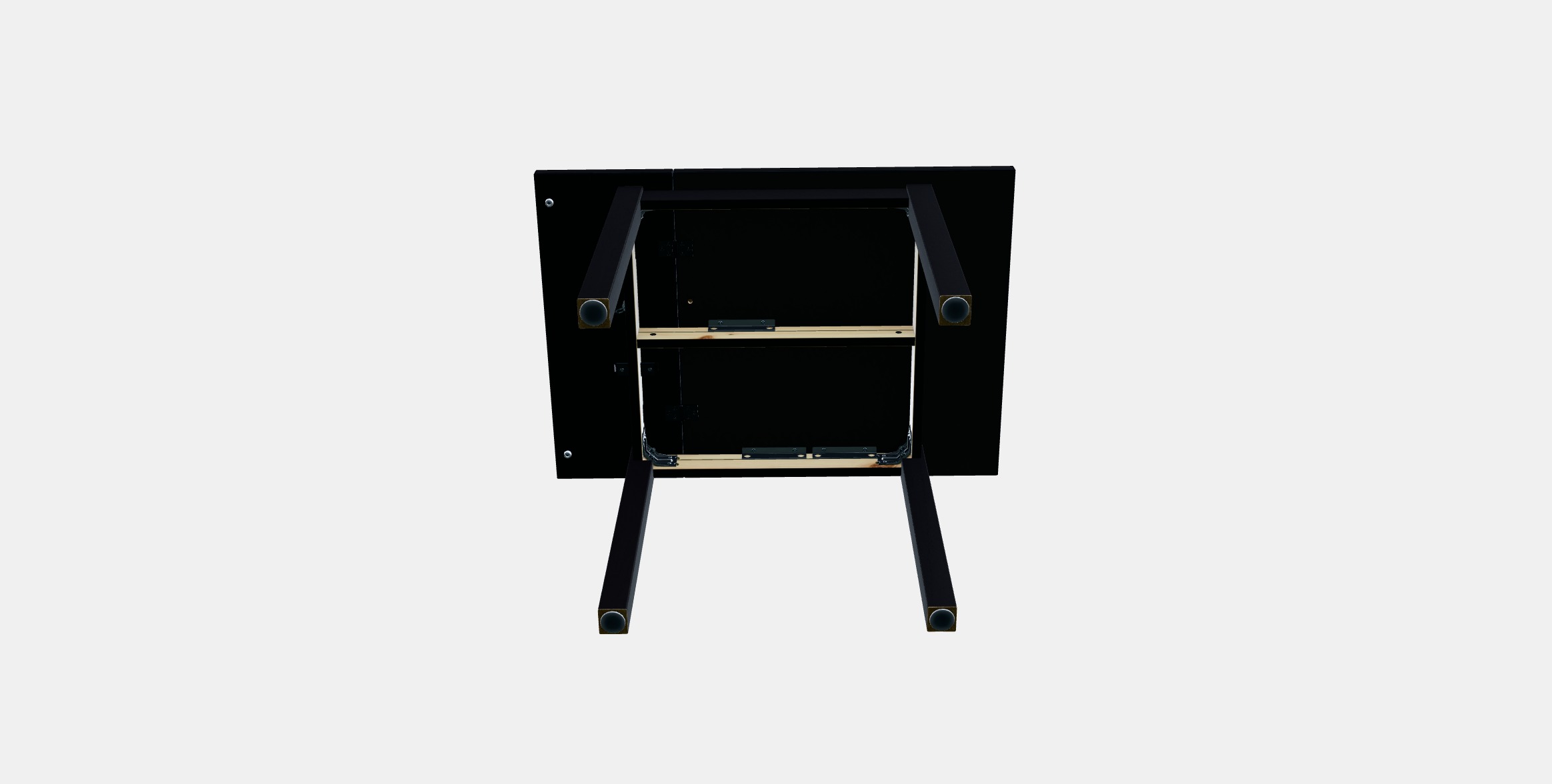 NORDVIKEN Drop-leaf table Low-poly 3D model_2