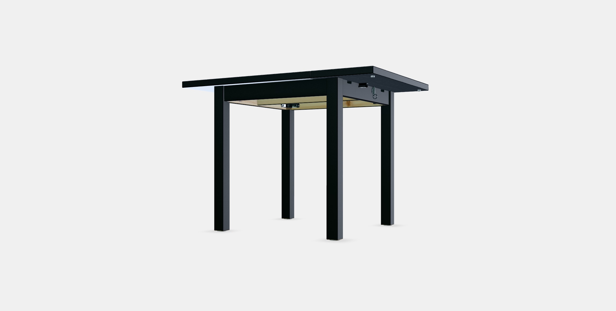 NORDVIKEN Drop-leaf table Low-poly 3D model_12