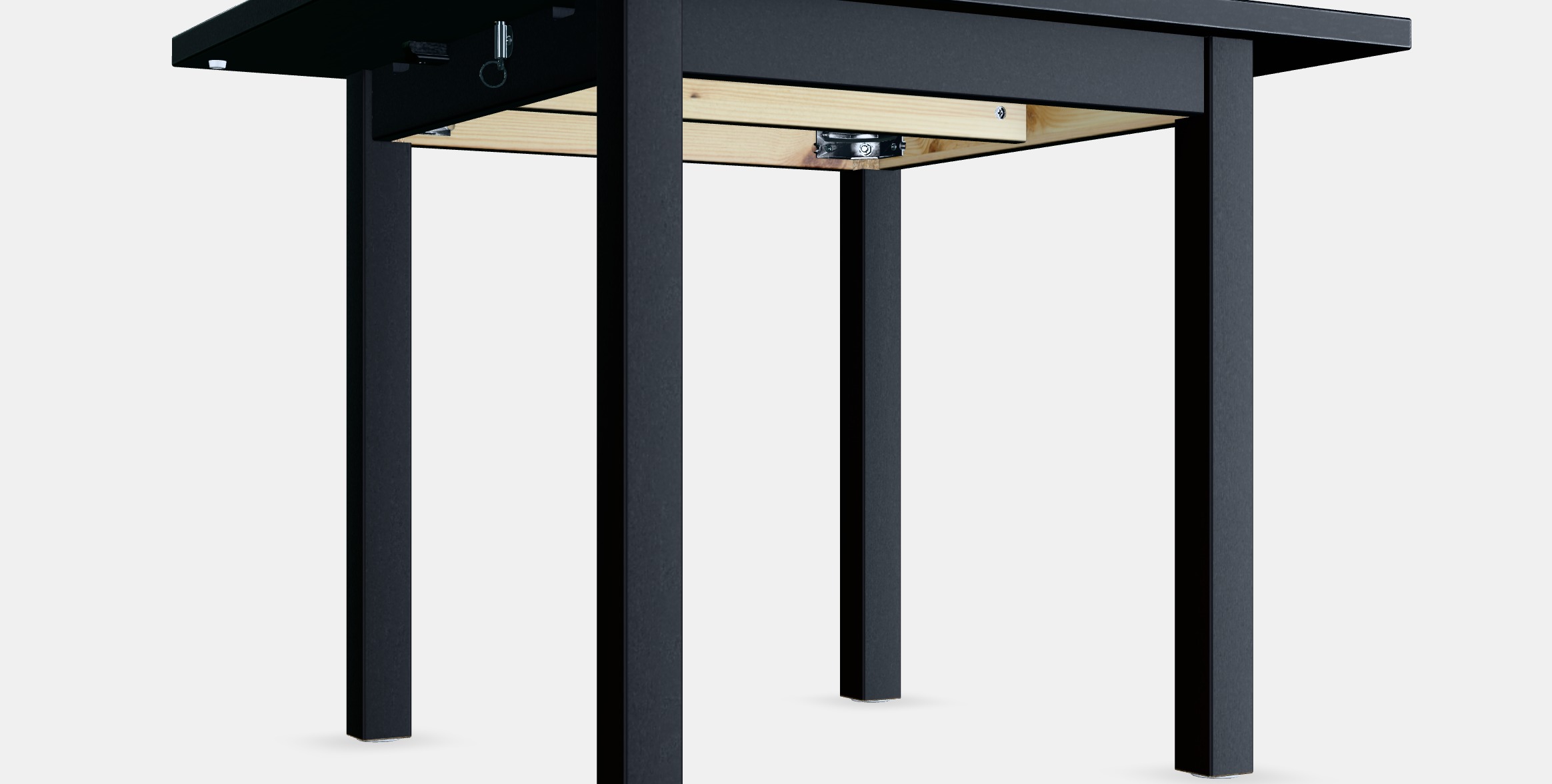 NORDVIKEN Drop-leaf table Low-poly 3D model_10