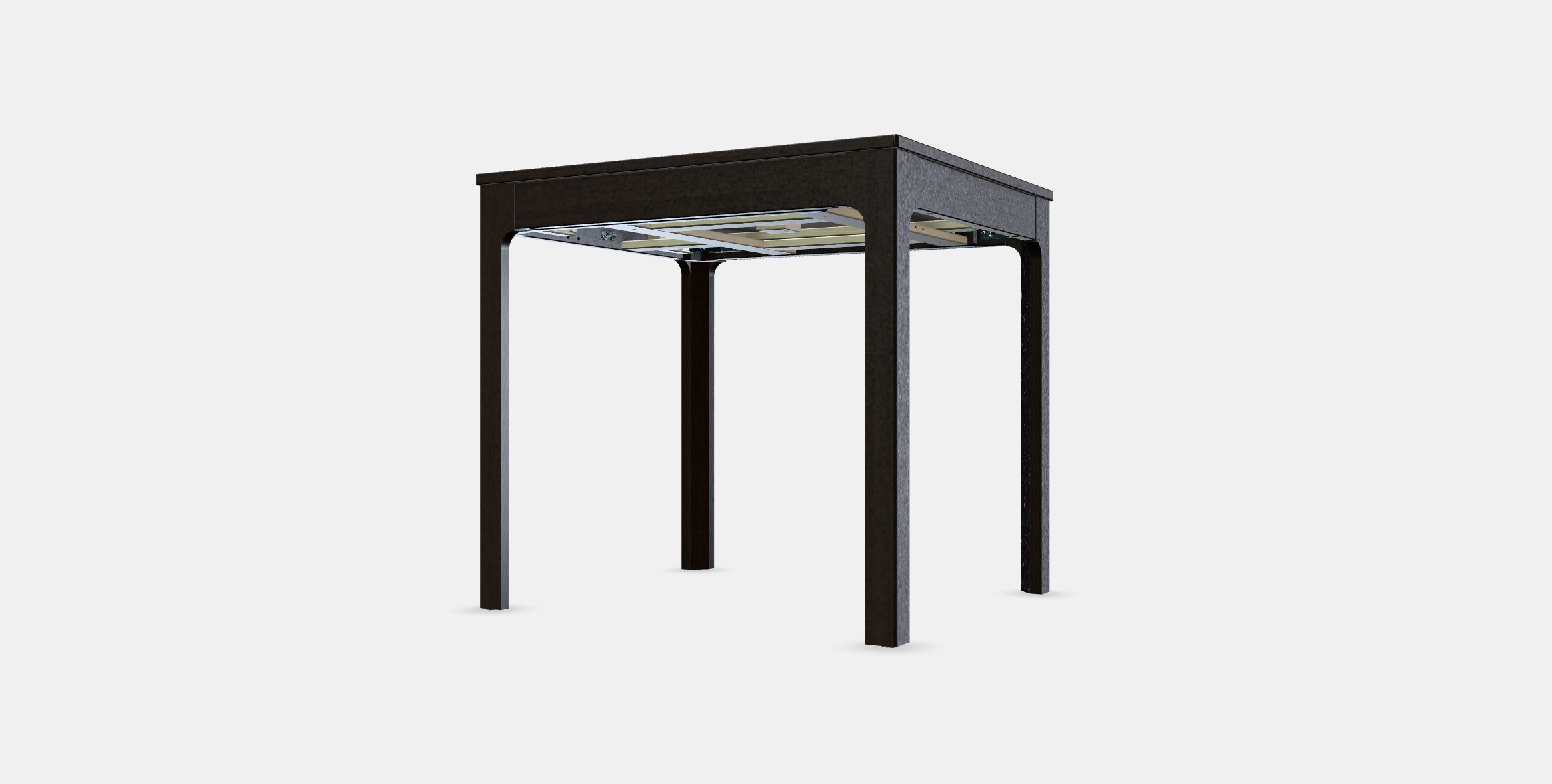 EKEDALEN Extendable table 6 Low-poly 3D model_12