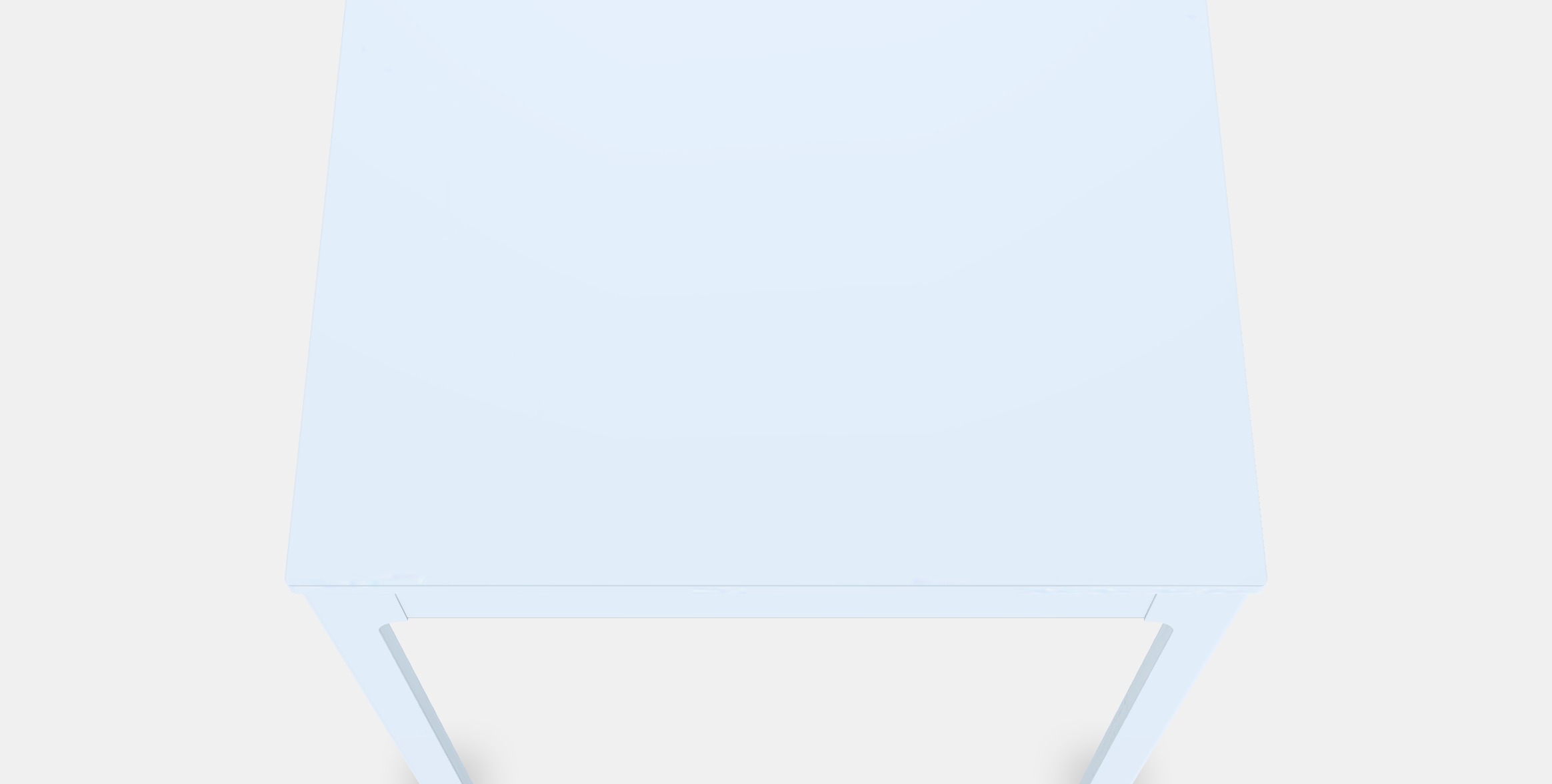 EKEDALEN Extendable table 7 Low-poly 3D model_3