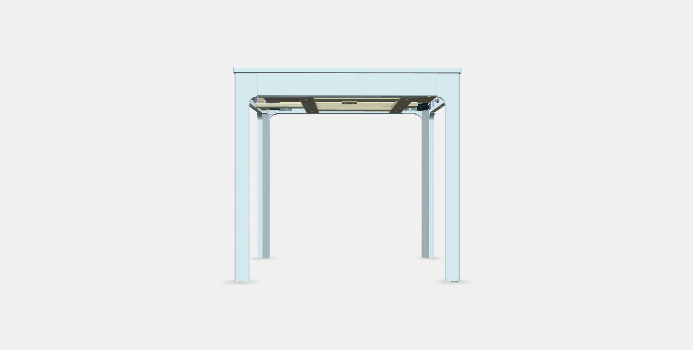 EKEDALEN Extendable table 7 Low-poly 3D model_10
