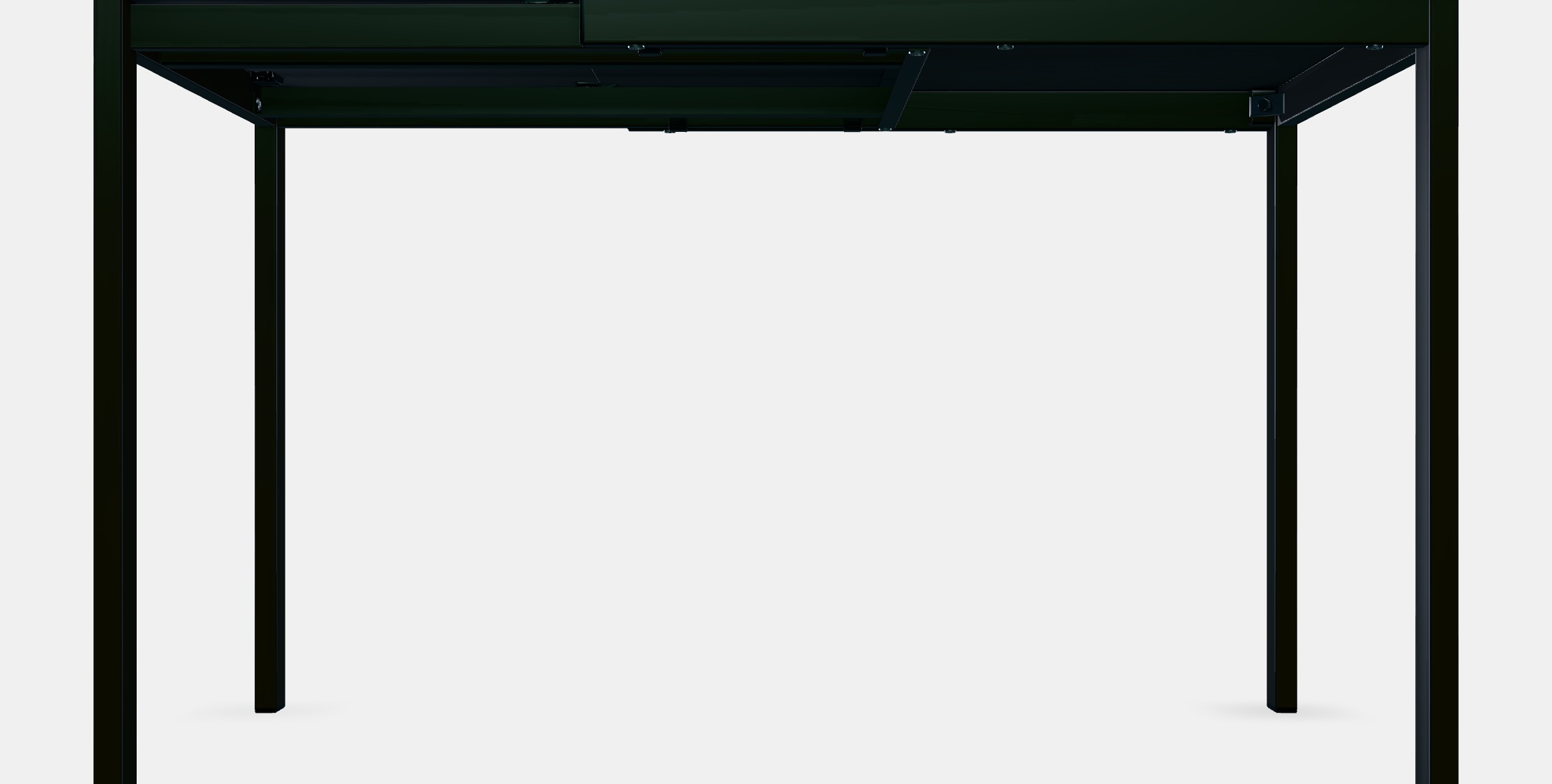 VANGSTA Extendable Table 2 Low-poly 3D model_11