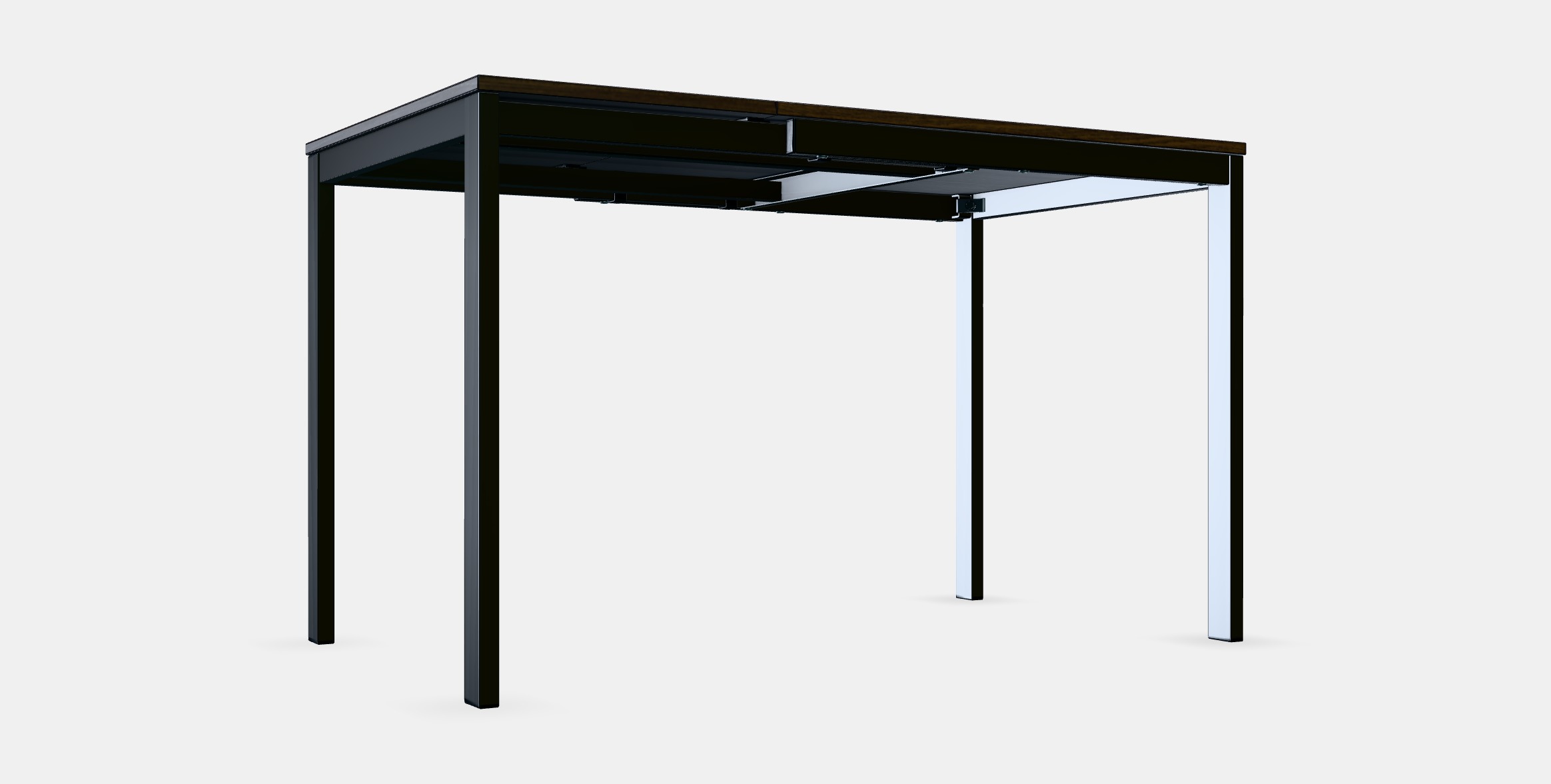 VANGSTA Extendable Table 2 Low-poly 3D model_9