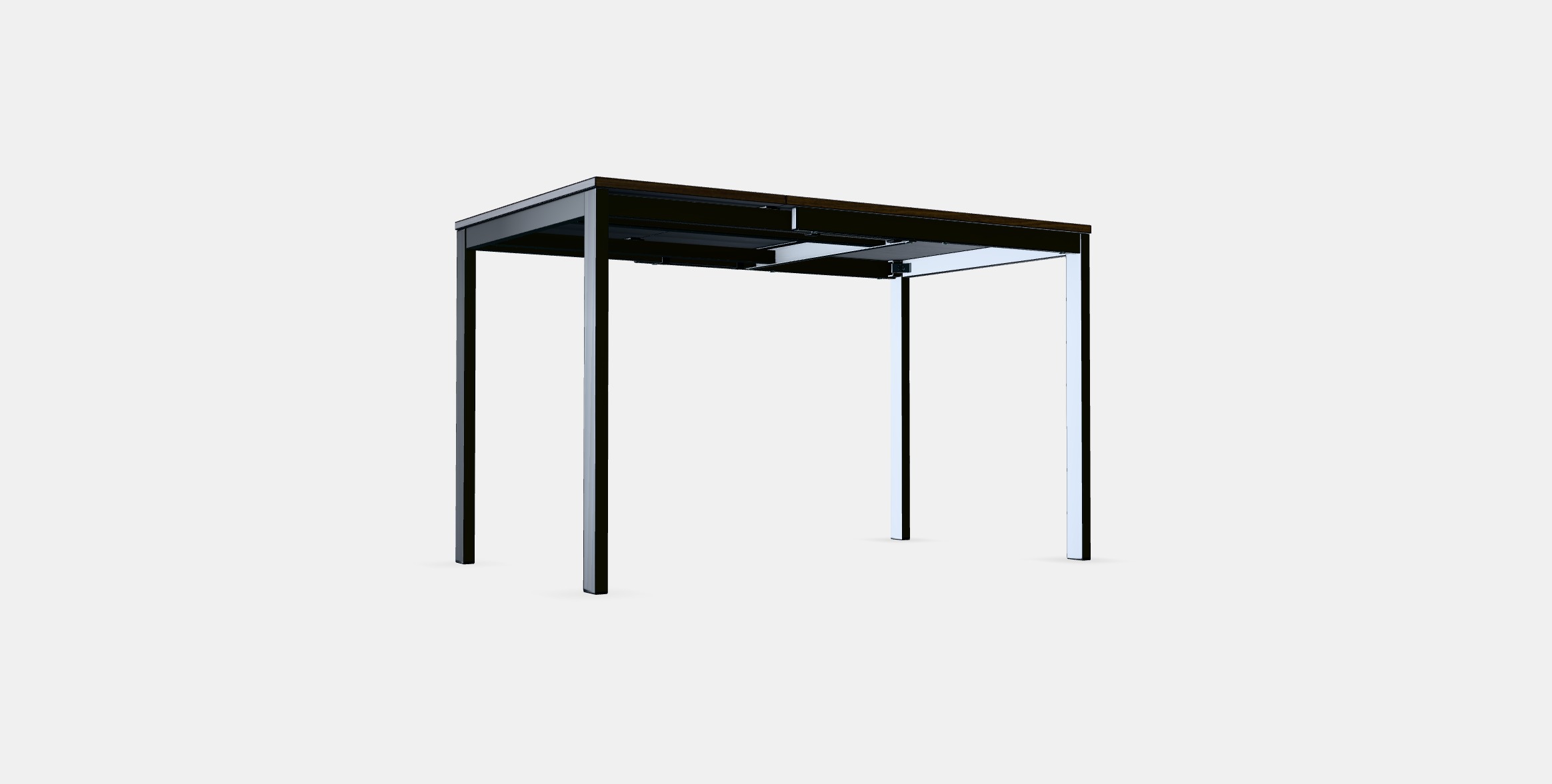 VANGSTA Extendable Table 2 Low-poly 3D model_3