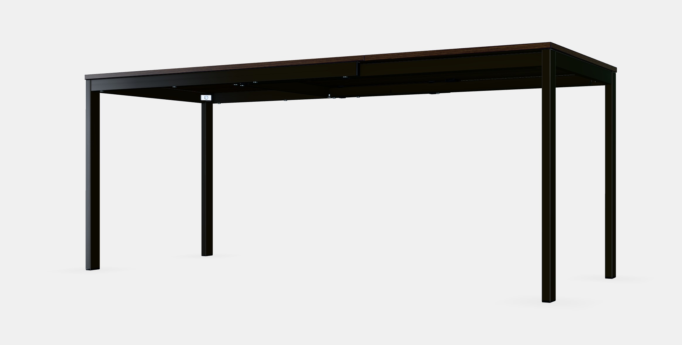 VANGSTA Extendable table 3 Low-poly 3D model_6