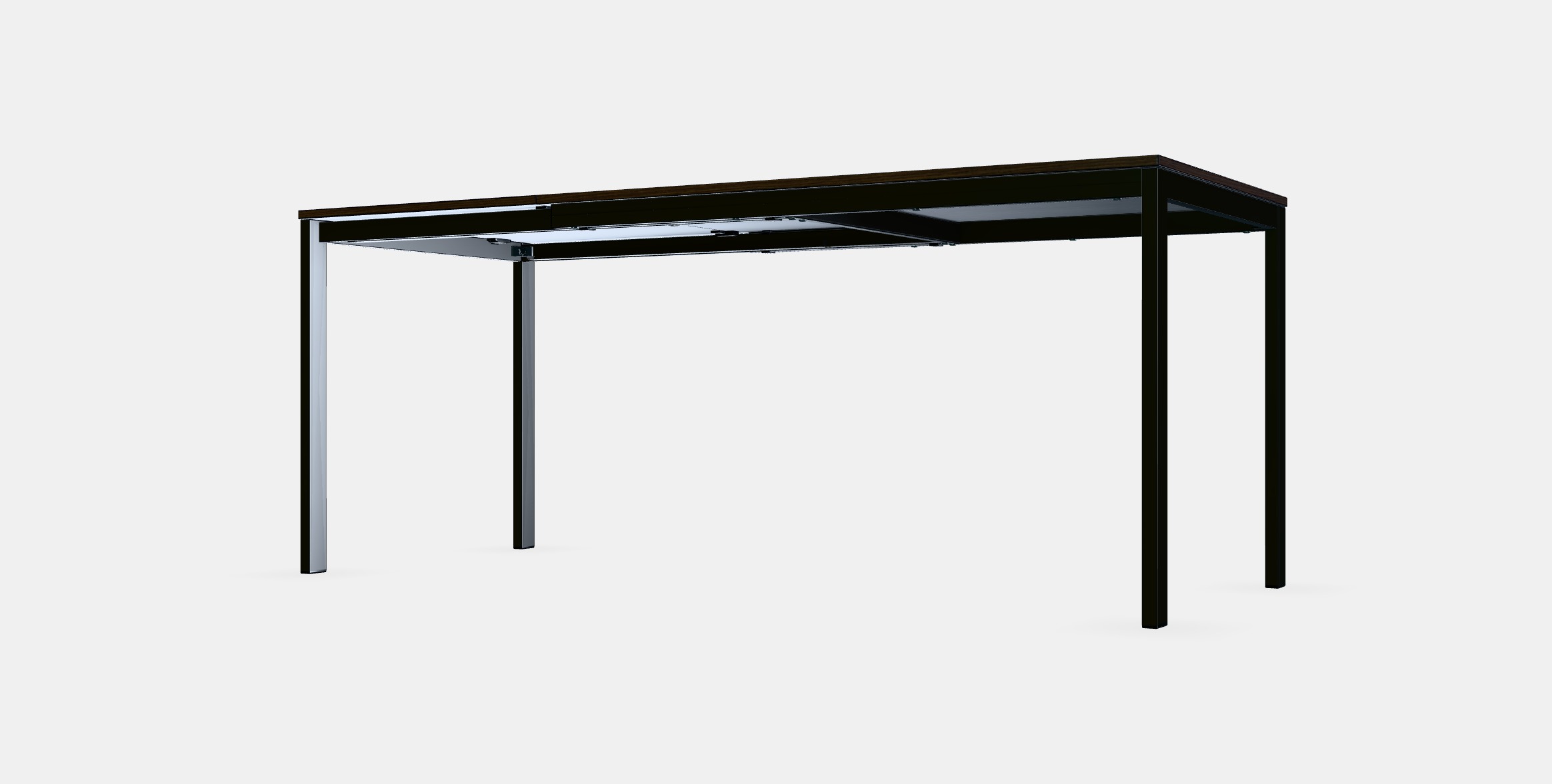 VANGSTA Extendable table 3 Low-poly 3D model_13