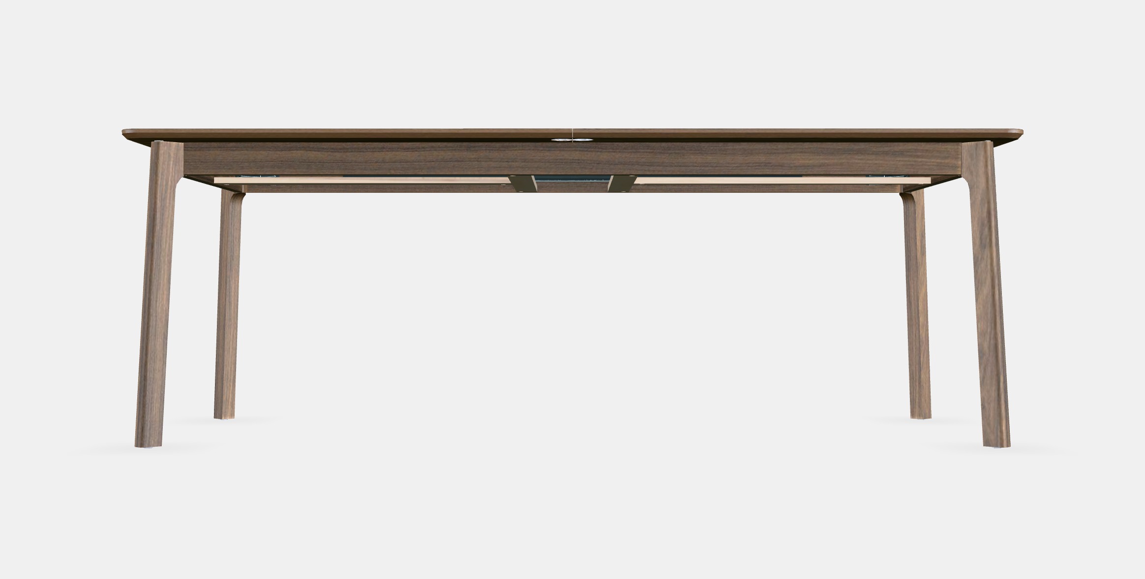 MELLANSEL Extendable table Low-poly 3D model_15