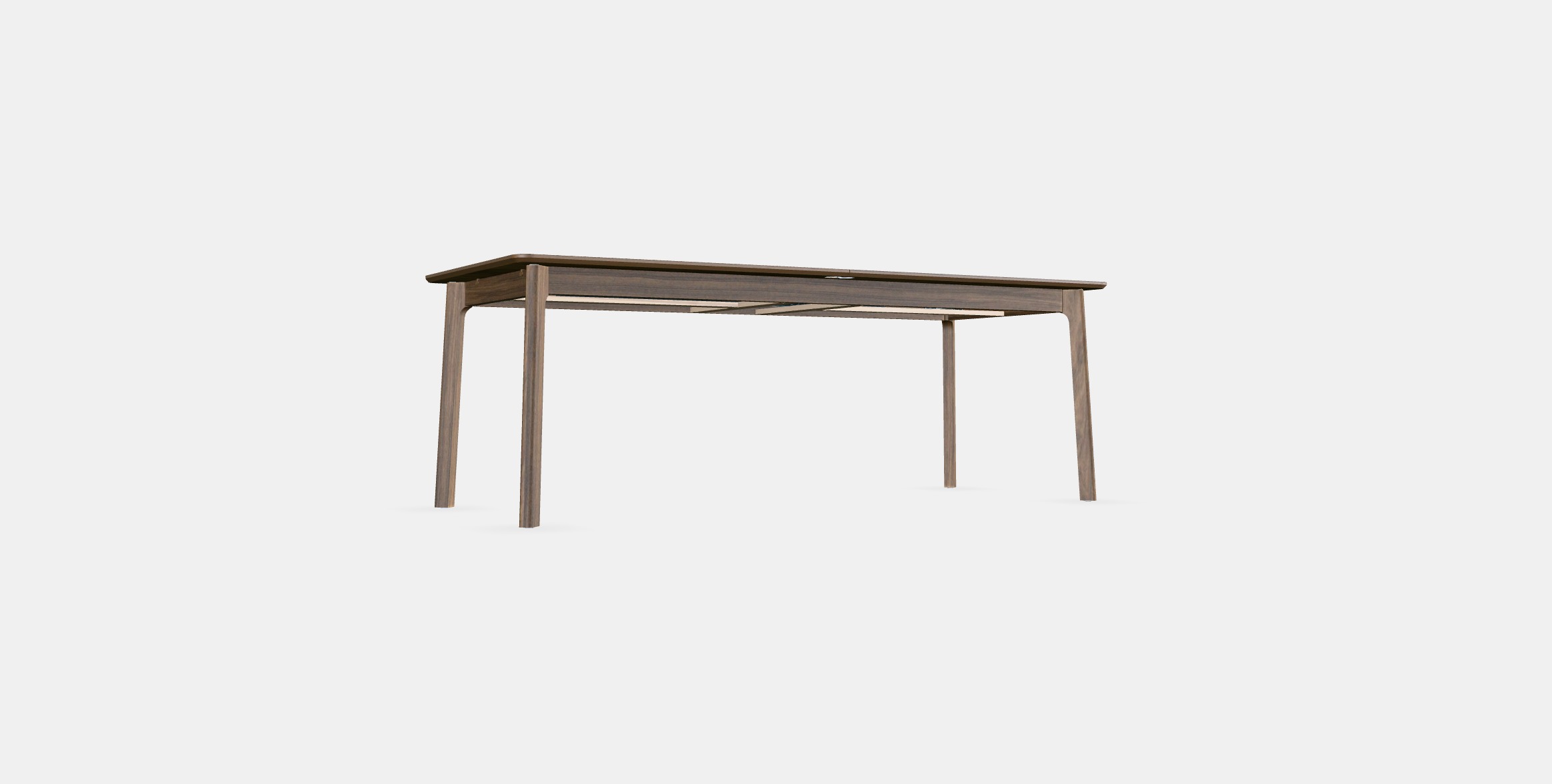 MELLANSEL Extendable table Low-poly 3D model_16