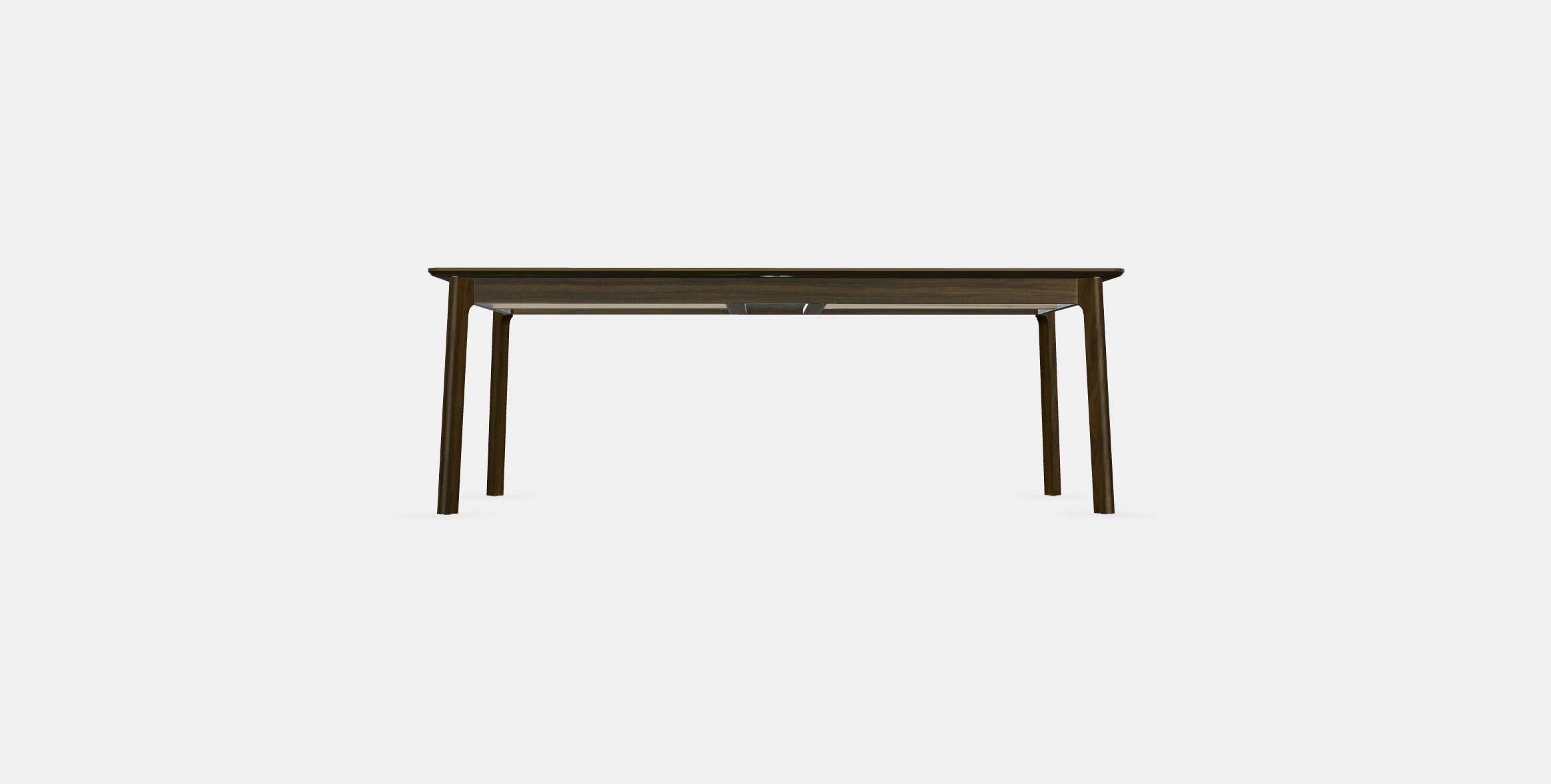 MELLANSEL Extendable table Low-poly 3D model_10