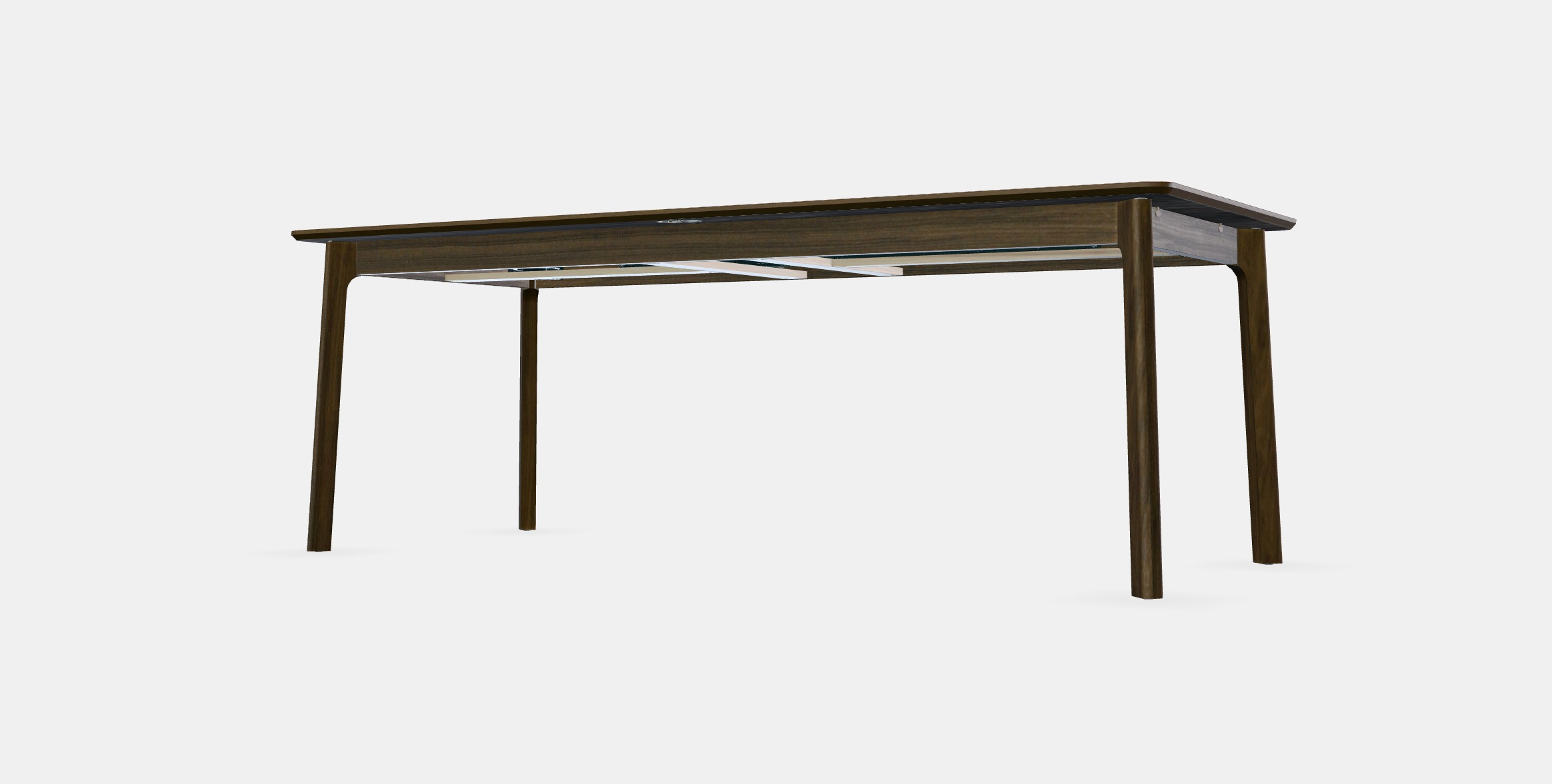 MELLANSEL Extendable table Low-poly 3D model_13
