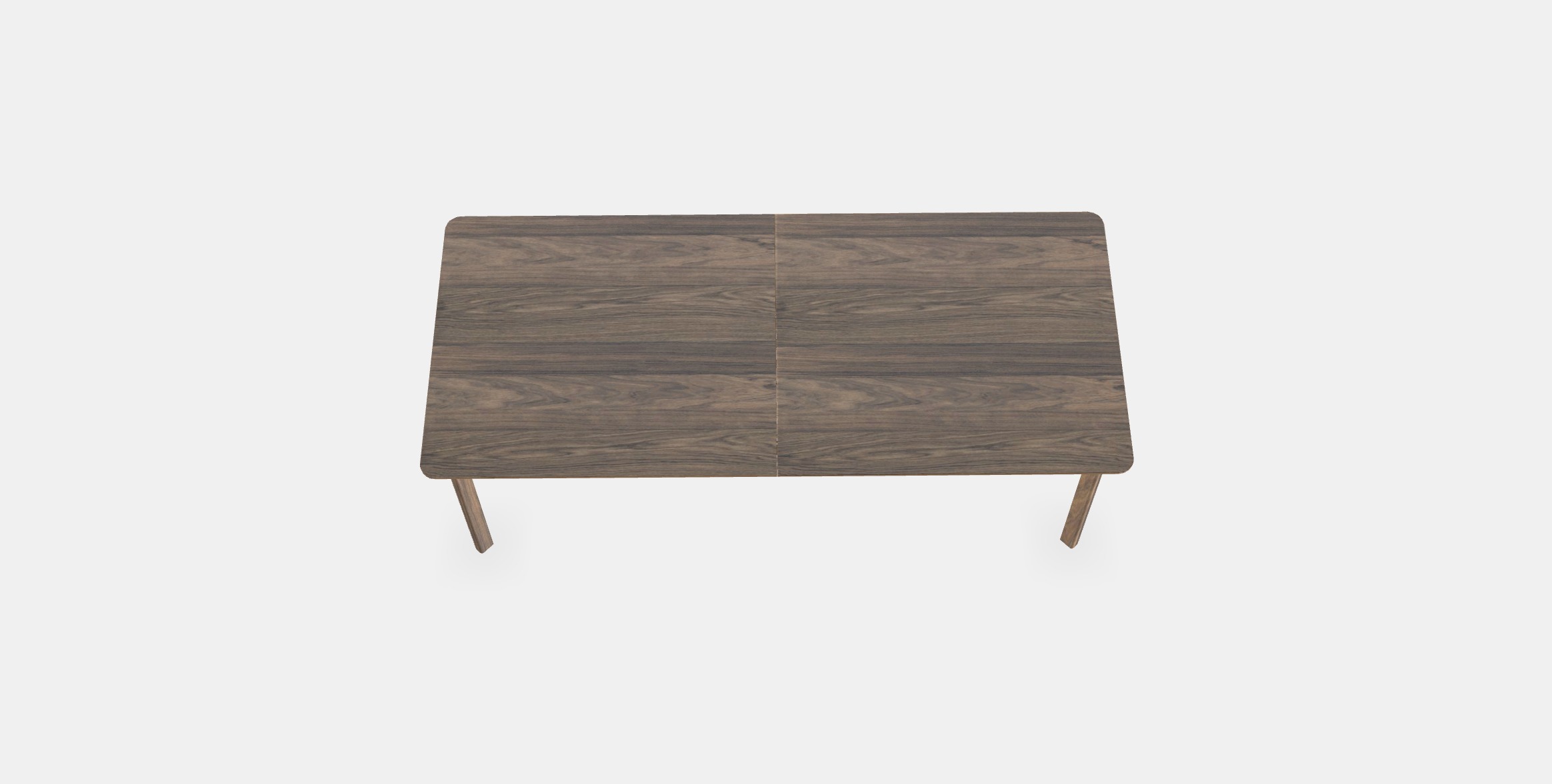 MELLANSEL Extendable table Low-poly 3D model_4