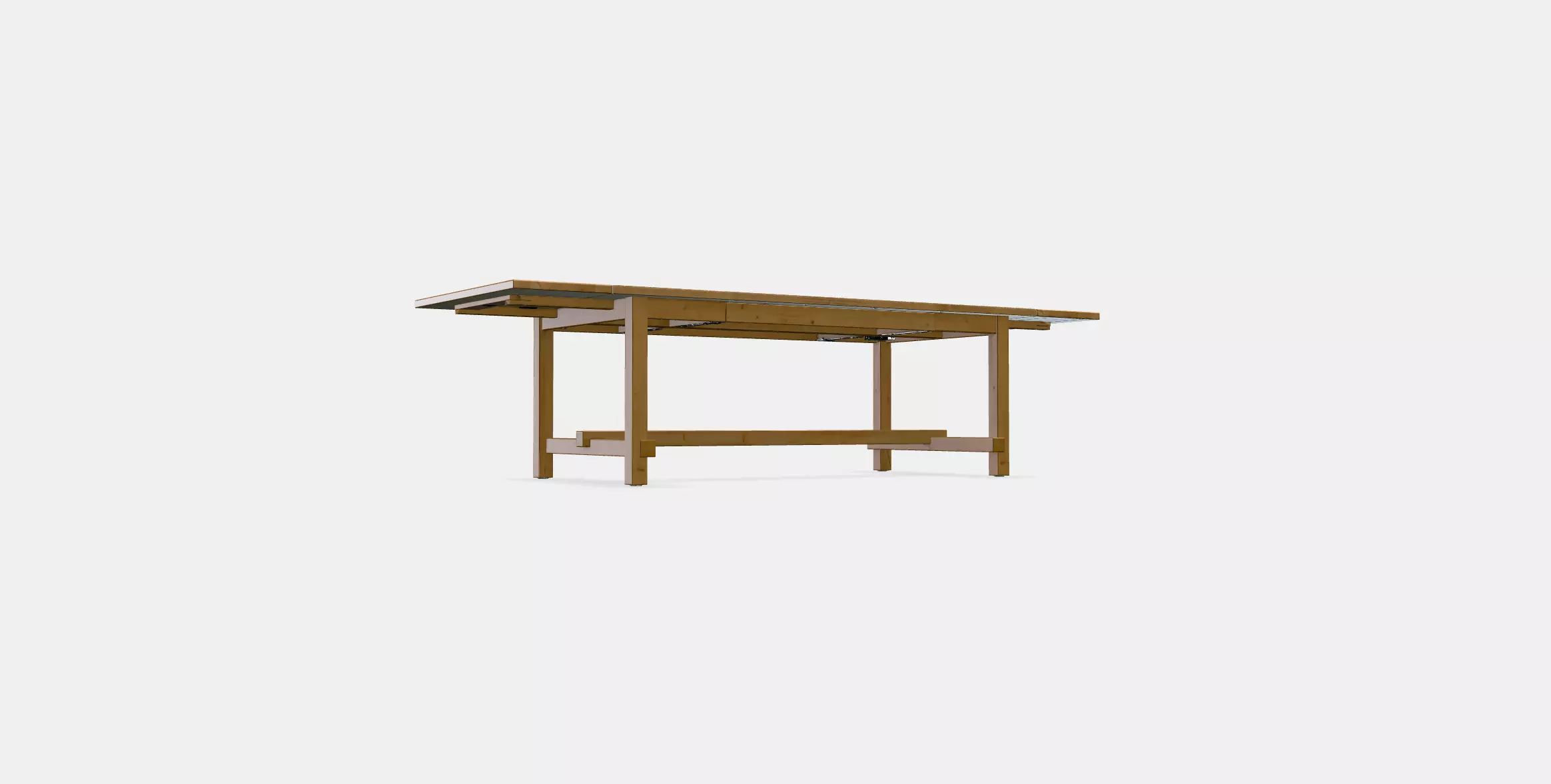 NORDVIKEN Extendable table 4 Low-poly 3D model_0