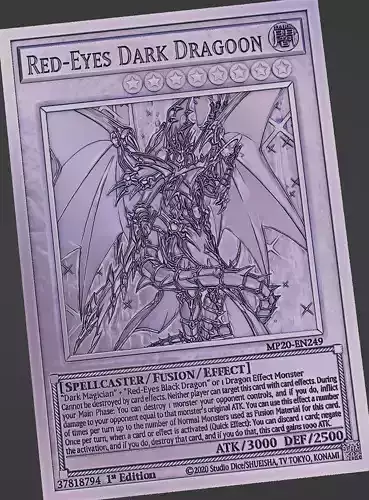 Red-Eyes Dark Dragoon - yu-gi-oh