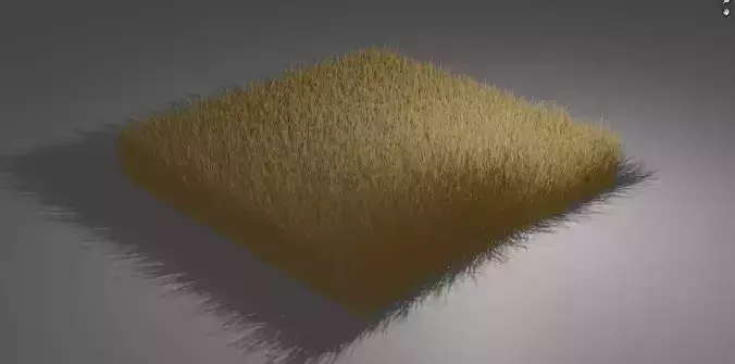 wheat Low-poly 3D model