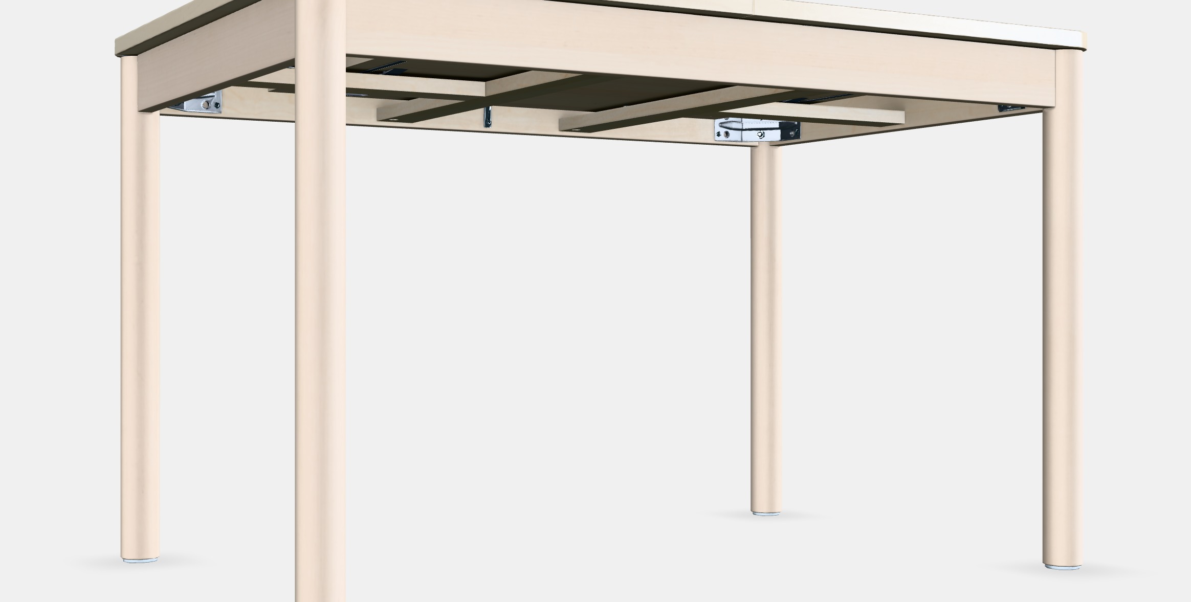 RONNINGE Folding Table Low-poly 3D model_2