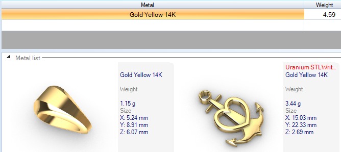 Heart Anchor Pendant 3D print model_11
