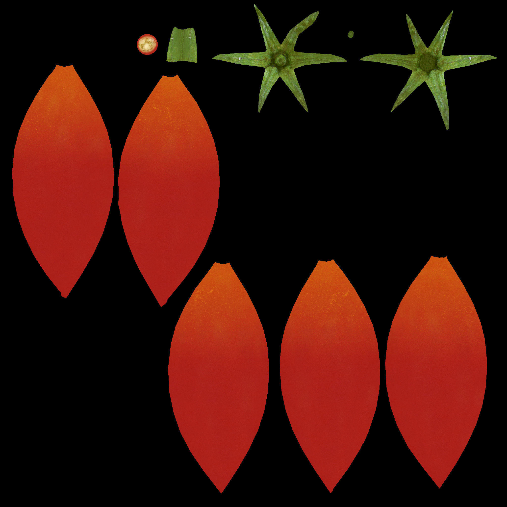 Minimalistic kitchen design 3D model_77