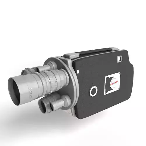 Cine Kodak Model K100  FILM Movie Camera 3D model
