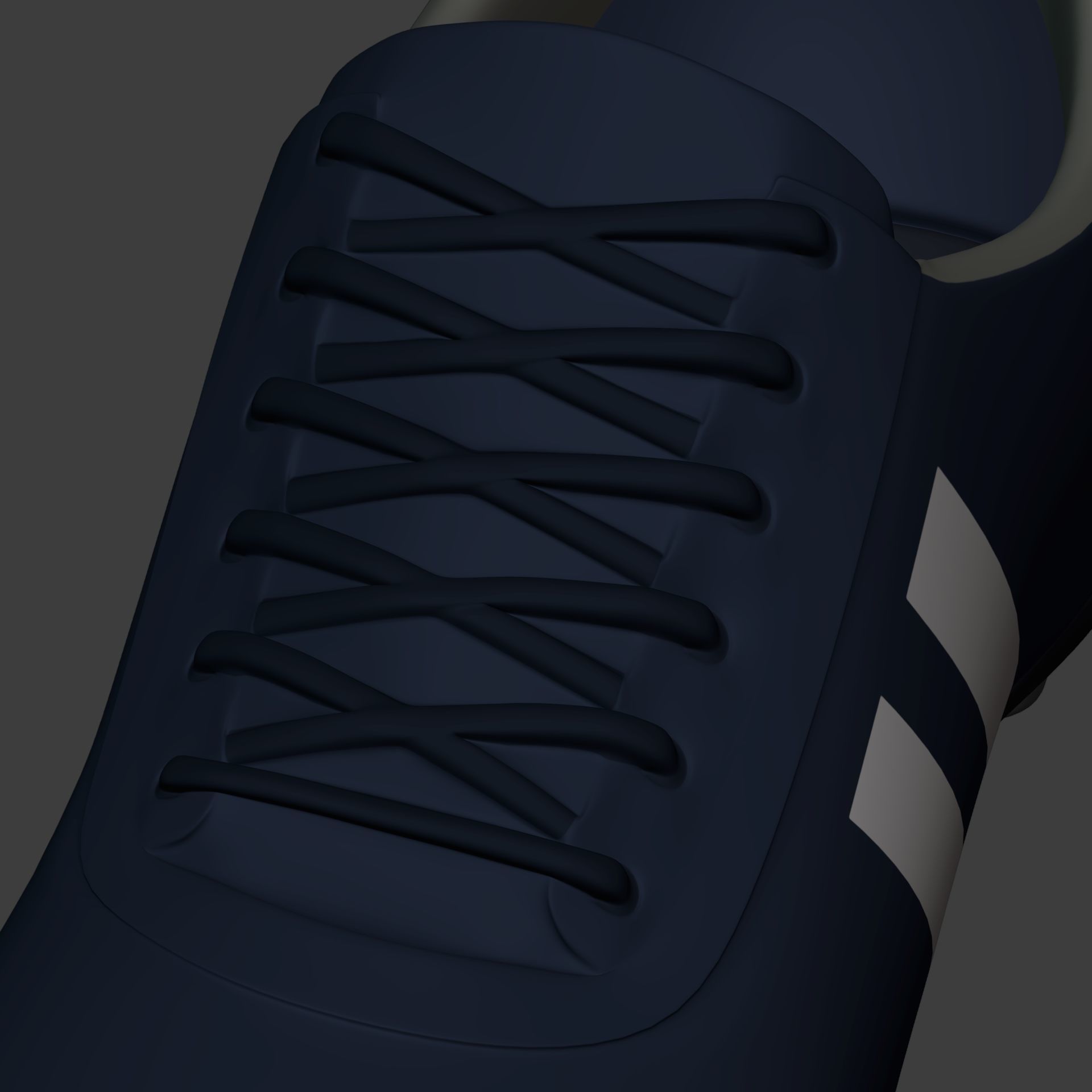 Soccer - Football Player -- High Quality IK and FK Rig Low-poly 3D model_33