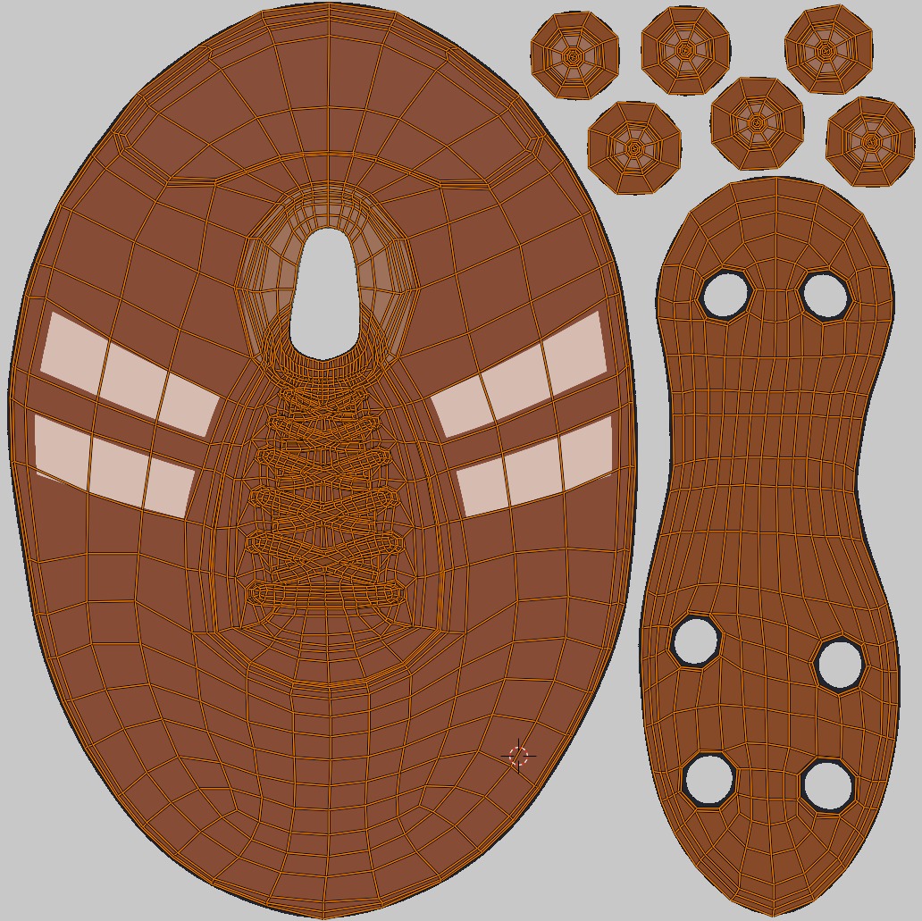 Soccer - Football Player -- High Quality IK and FK Rig Low-poly 3D model_26