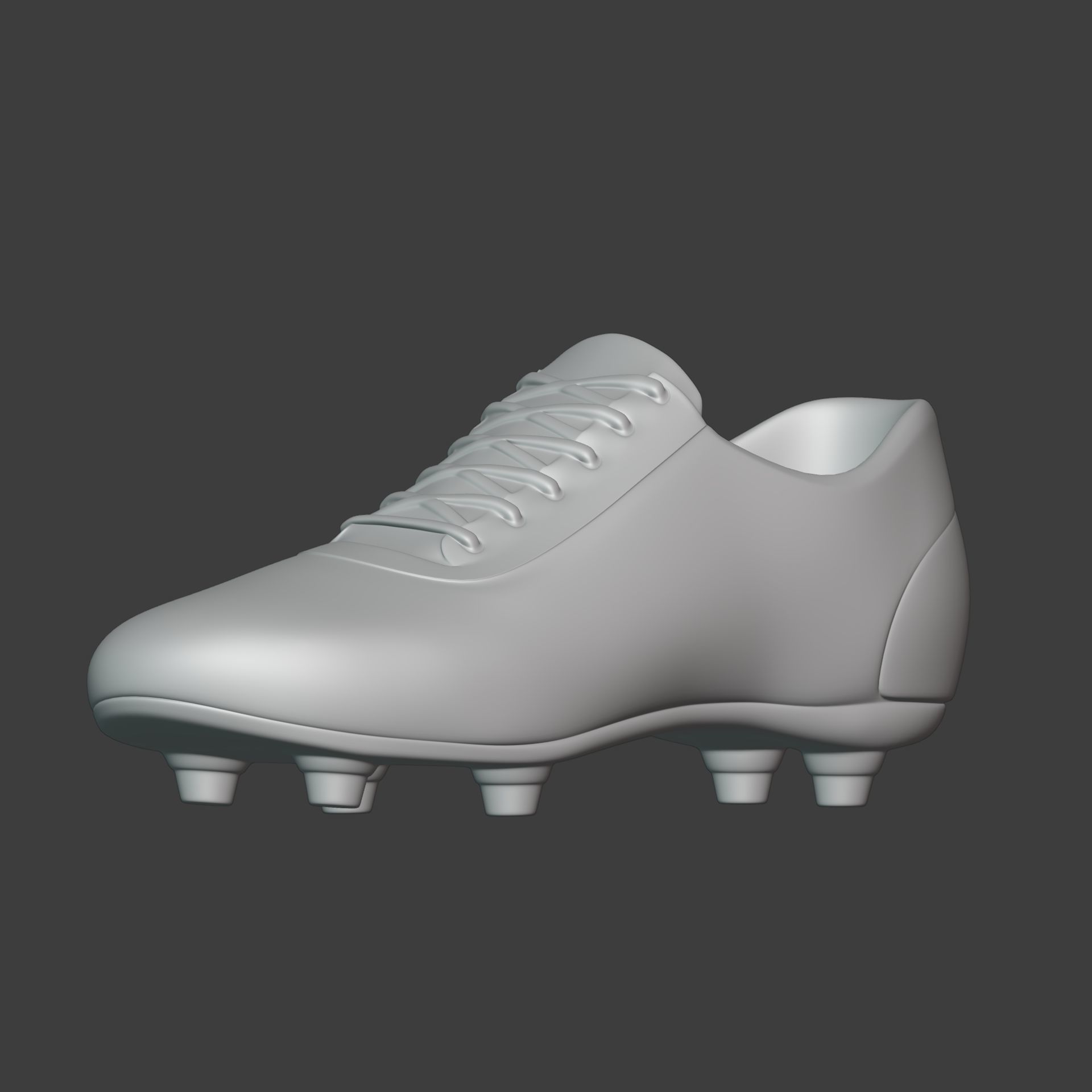 Soccer - Football Player -- High Quality IK and FK Rig Low-poly 3D model_35