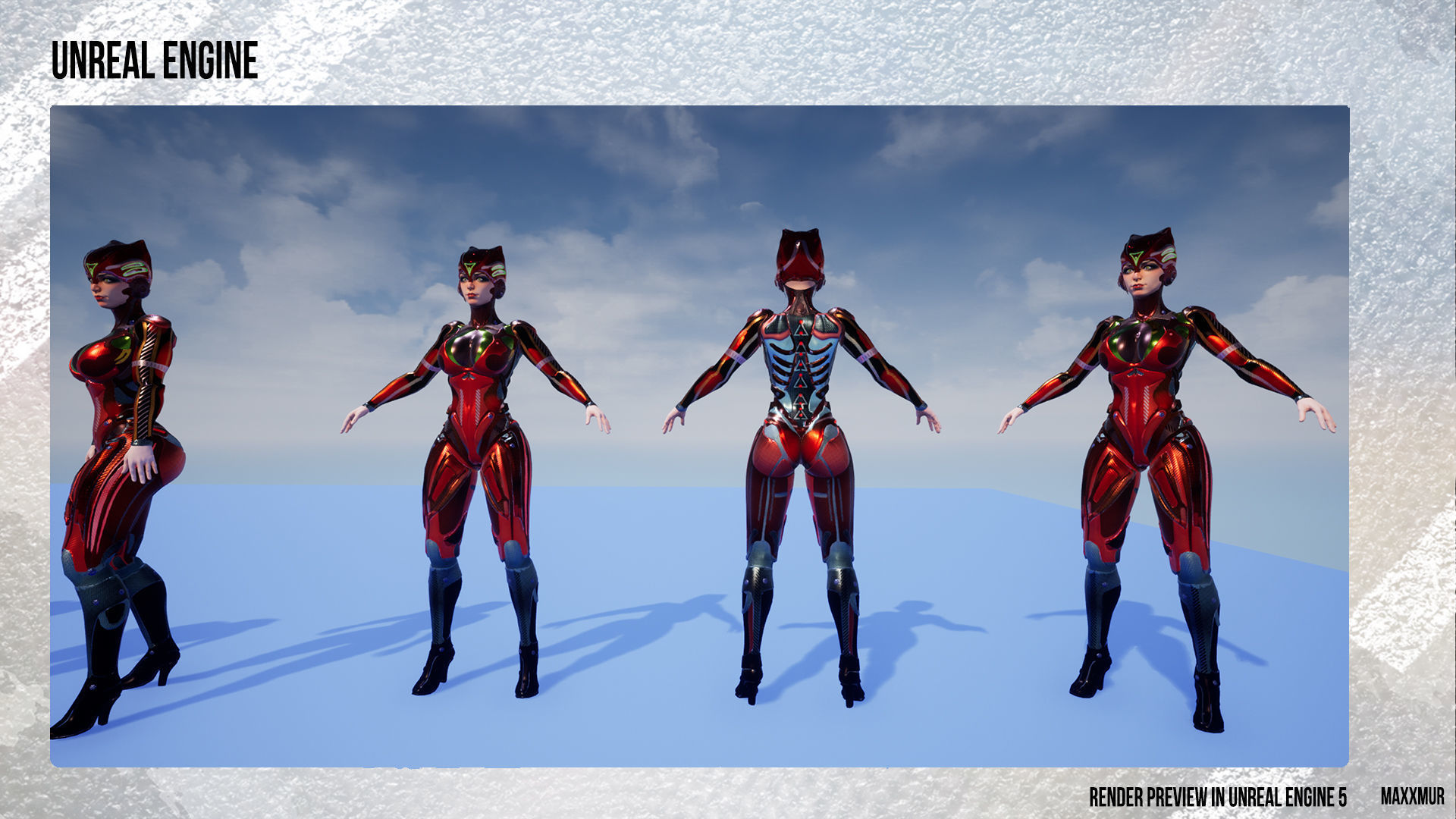 Low-Poly Game Ready PBR 3D Character is BABYPOOL Helmet Low-poly 3D model_7