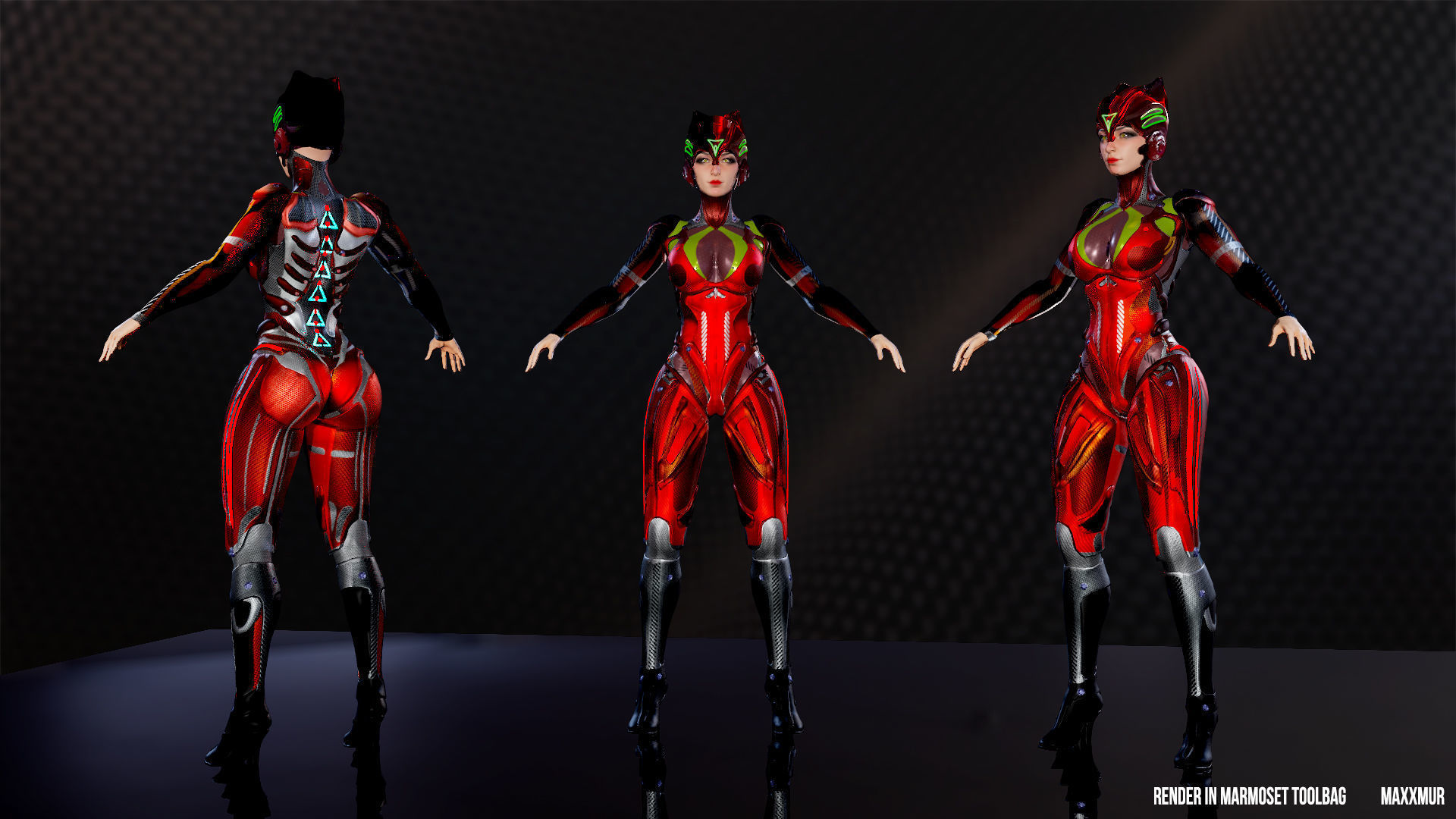 Low-Poly Game Ready PBR 3D Character is BABYPOOL Helmet Low-poly 3D model_3