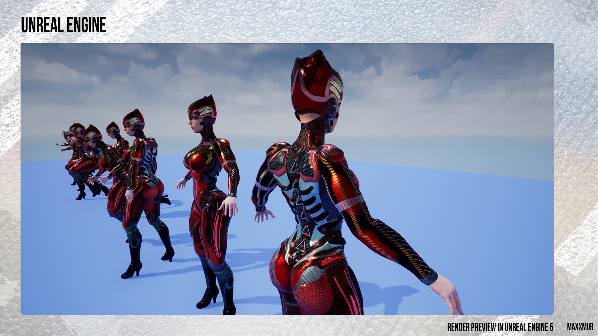 Low-Poly Game Ready PBR 3D Character is BABYPOOL Helmet Low-poly 3D model_10