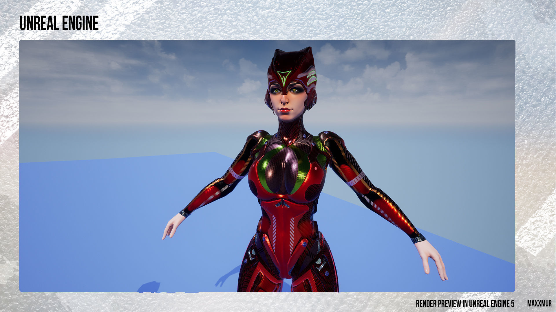 Low-Poly Game Ready PBR 3D Character is BABYPOOL Helmet Low-poly 3D model_9