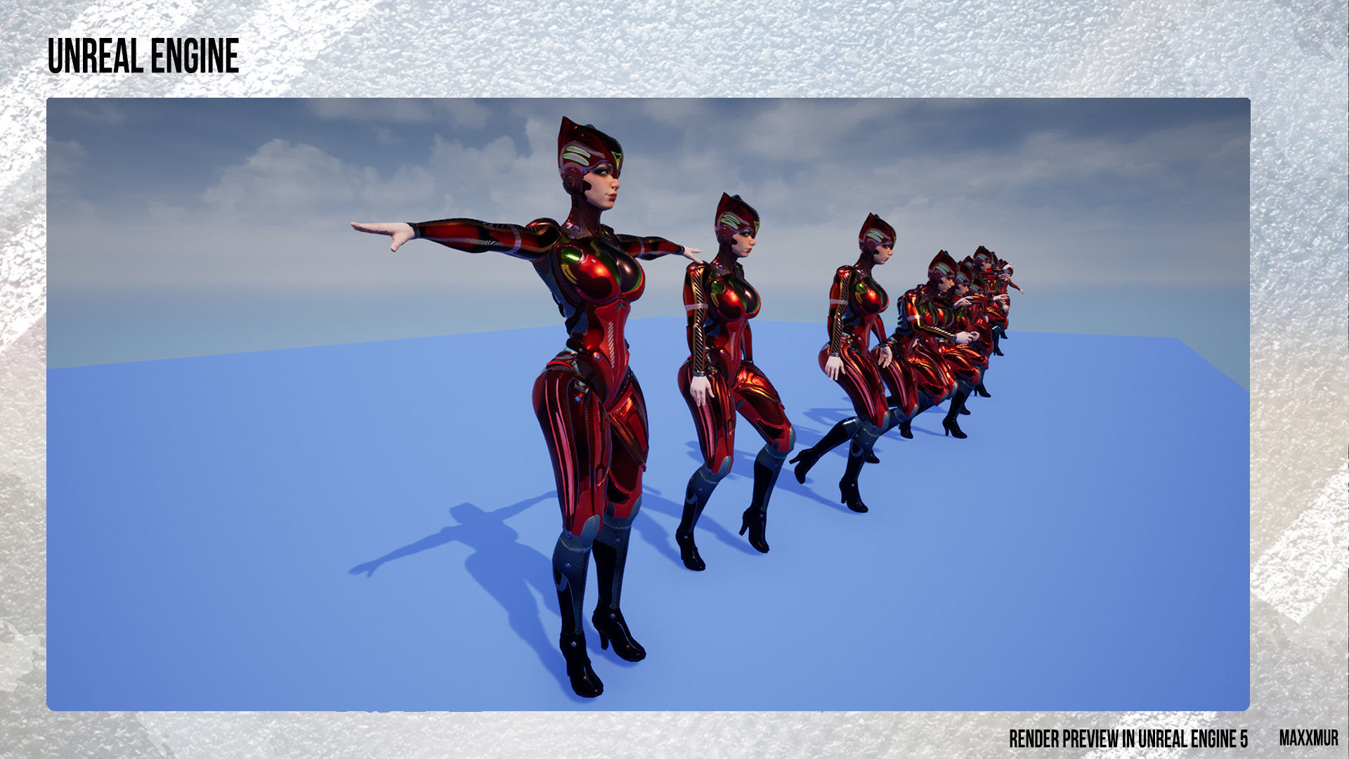 Low-Poly Game Ready PBR 3D Character is BABYPOOL Helmet Low-poly 3D model_6