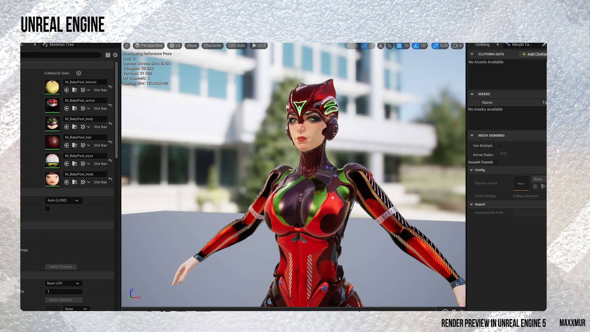 Low-Poly Game Ready PBR 3D Character is BABYPOOL Helmet Low-poly 3D model_14