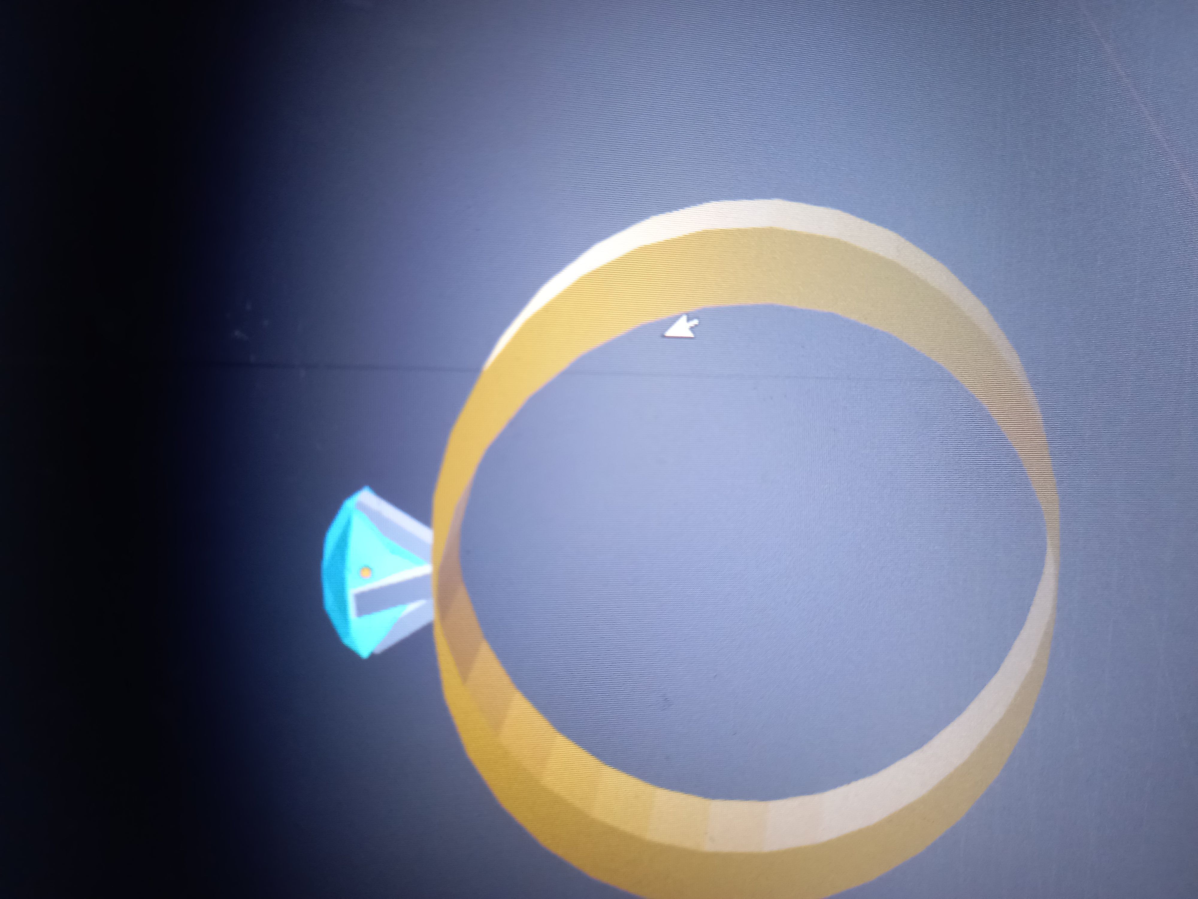 3d diamond ring 3D model_5