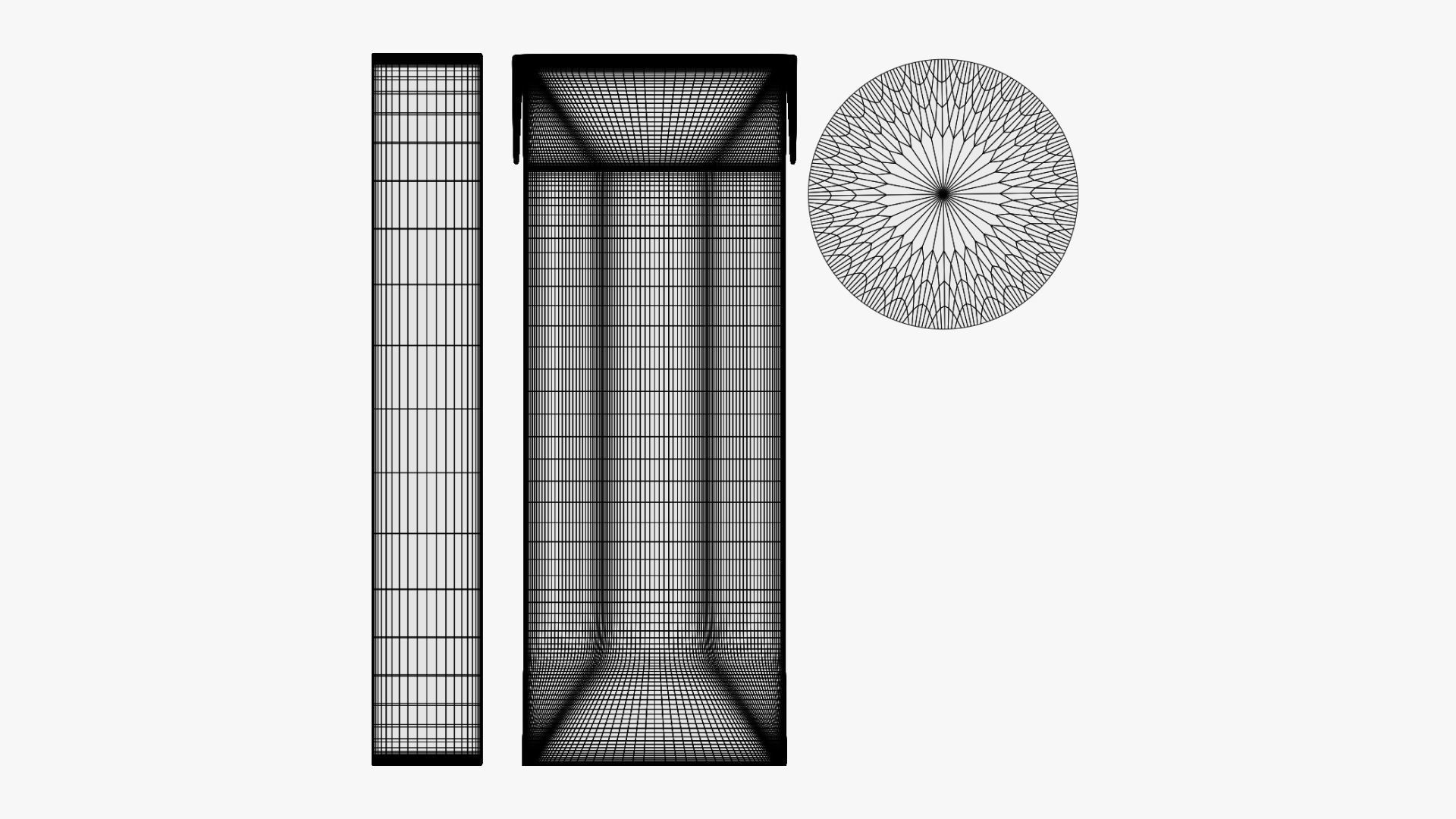 Basic Juice Box Octagon - Geometry Only No Textures No Materials 3D model_6
