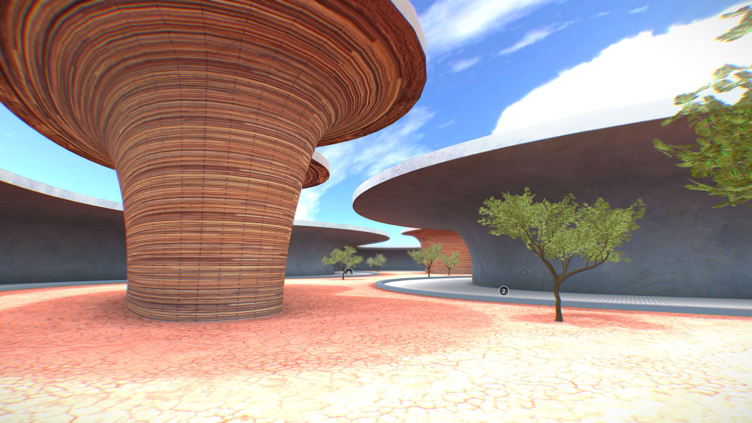 G0015 VR Virtual Reality Huge Environment My Myst Low-poly 3D model_6