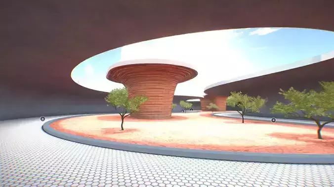 G0015 VR Virtual Reality Huge Environment My Myst