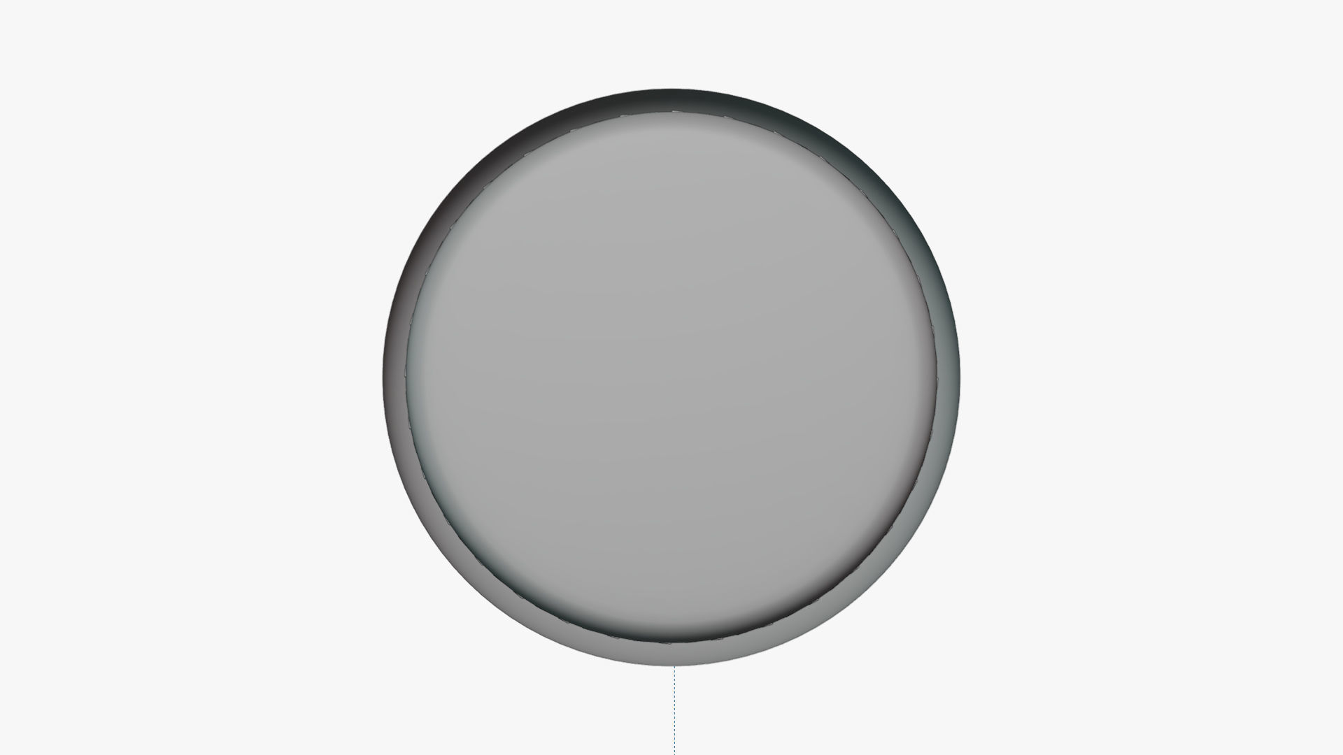 Basic Vitamin Bottle - Geometry Only No Textures No Materials 3D model_2