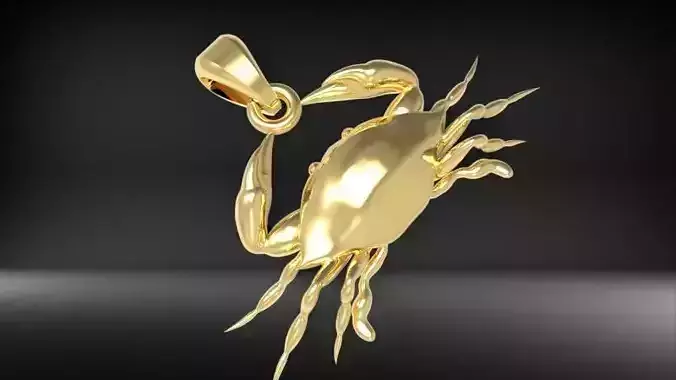 Cancer Crab Pincers Pendant Necklace Charm Bracelet Jewelry