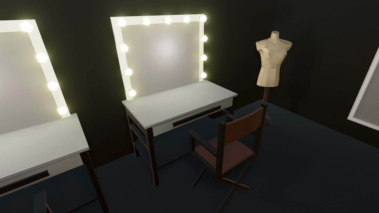 Concert Stage Hall Low-poly 3D model_7