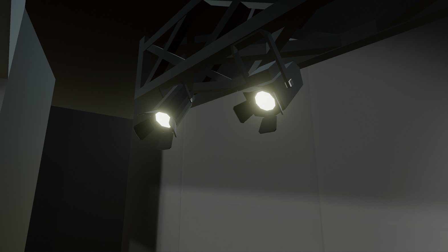 Concert Stage Hall Low-poly 3D model_13