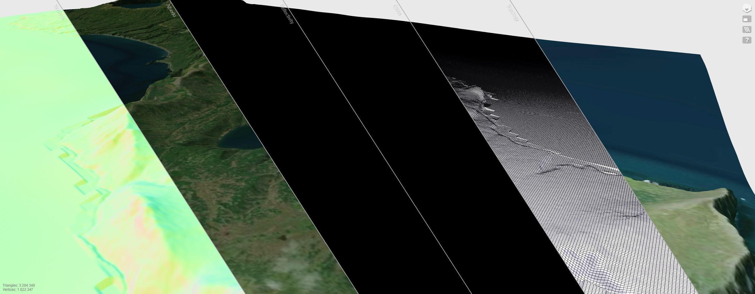 Onekotan island Great Kuril Islands 3D model_11