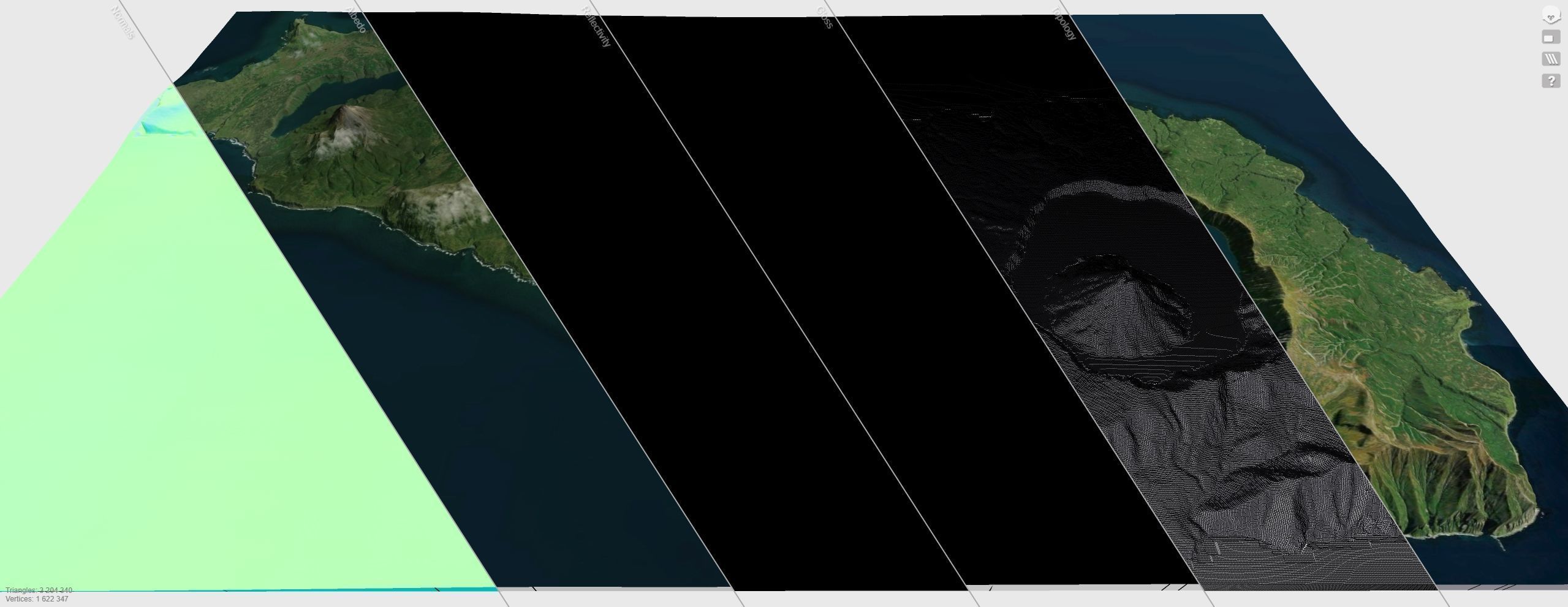 Onekotan island Great Kuril Islands 3D model_13