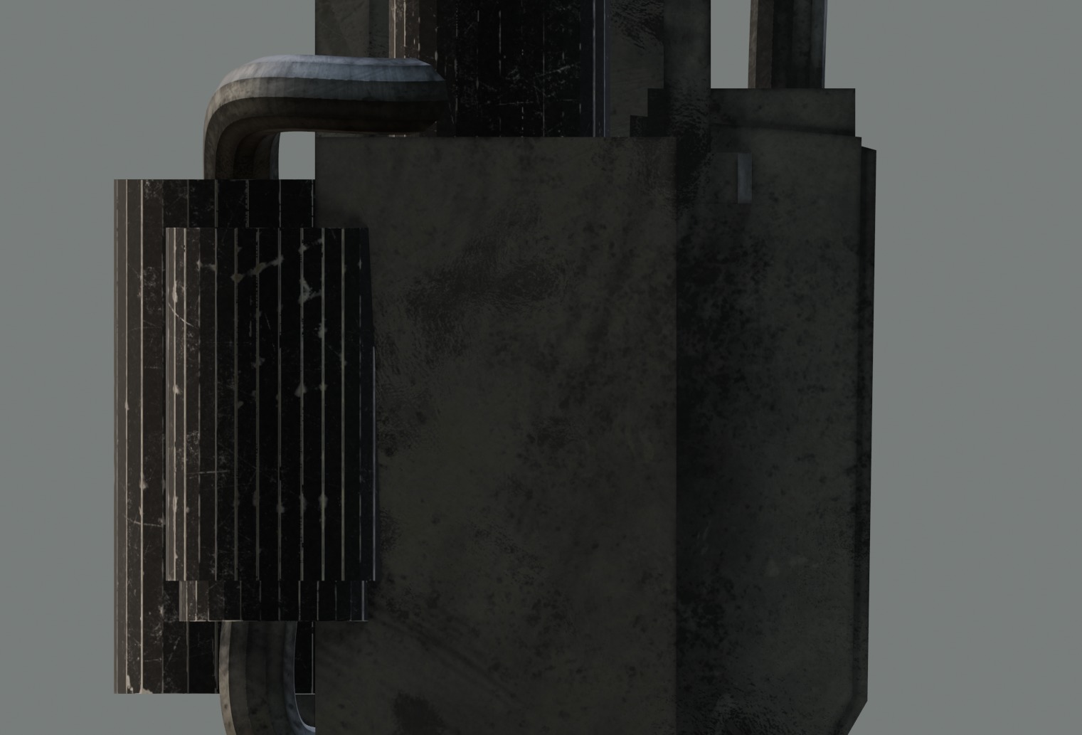 Heat sword Low-poly 3D model_10