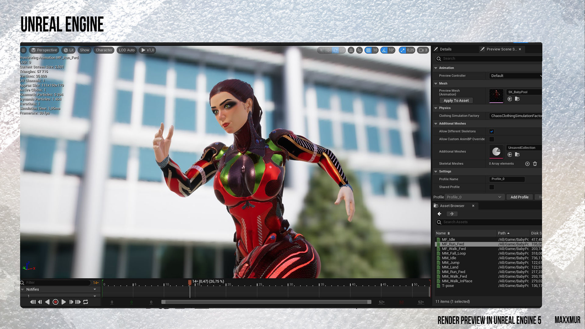 BABYPOOL Low-Poly Game Ready PBR 3D Character Low-poly 3D model_4