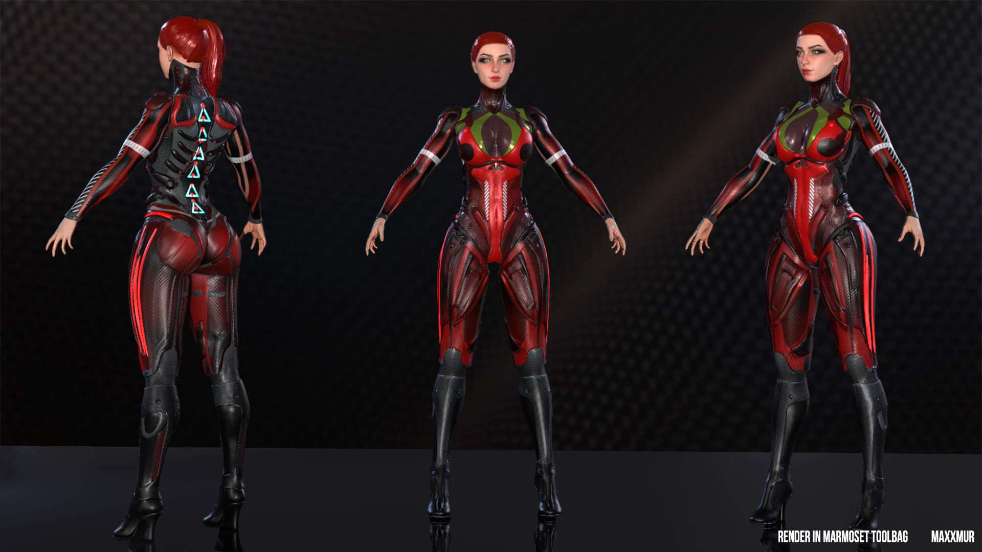 BABYPOOL Low-Poly Game Ready PBR 3D Character Low-poly 3D model_2